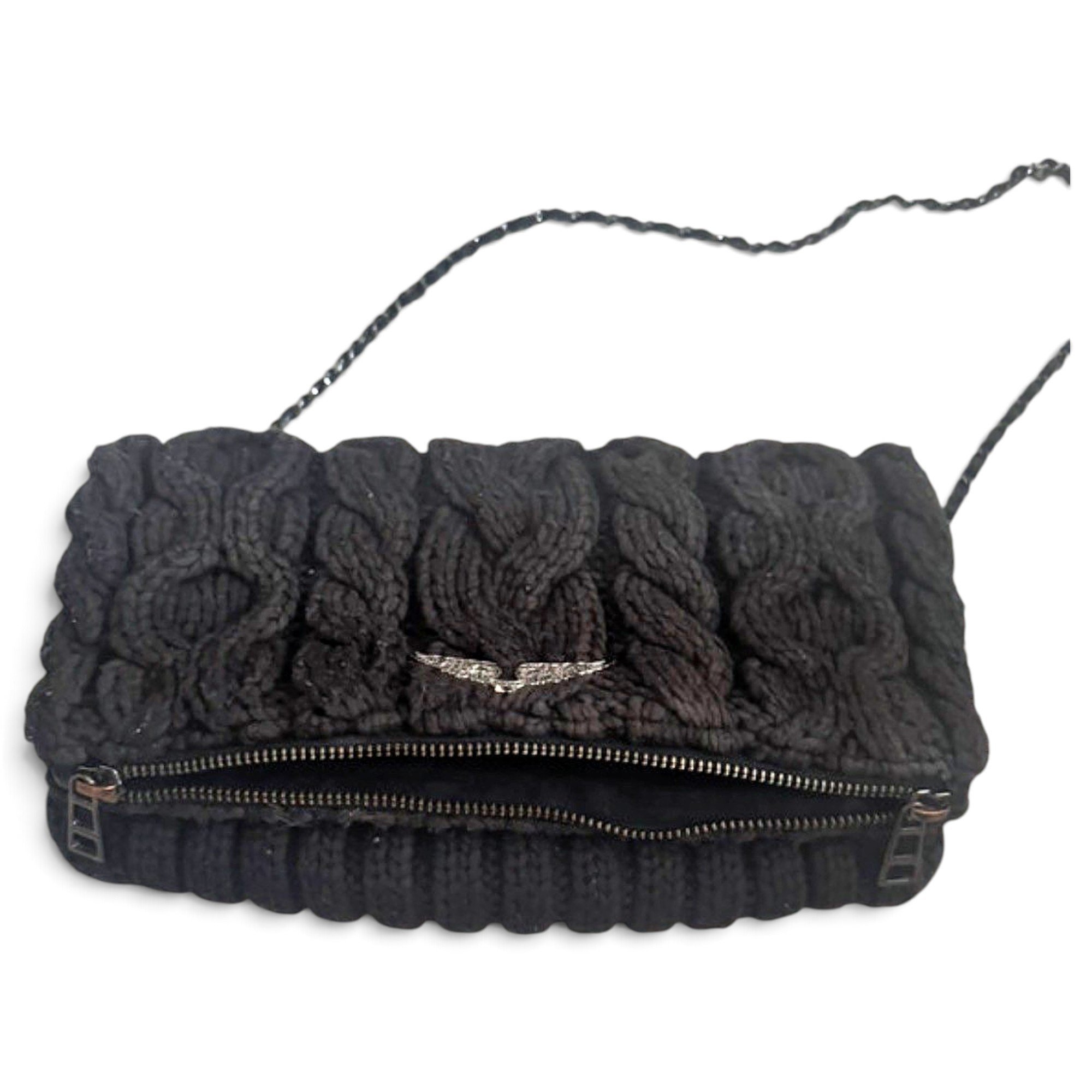 Rock wool clutch bag