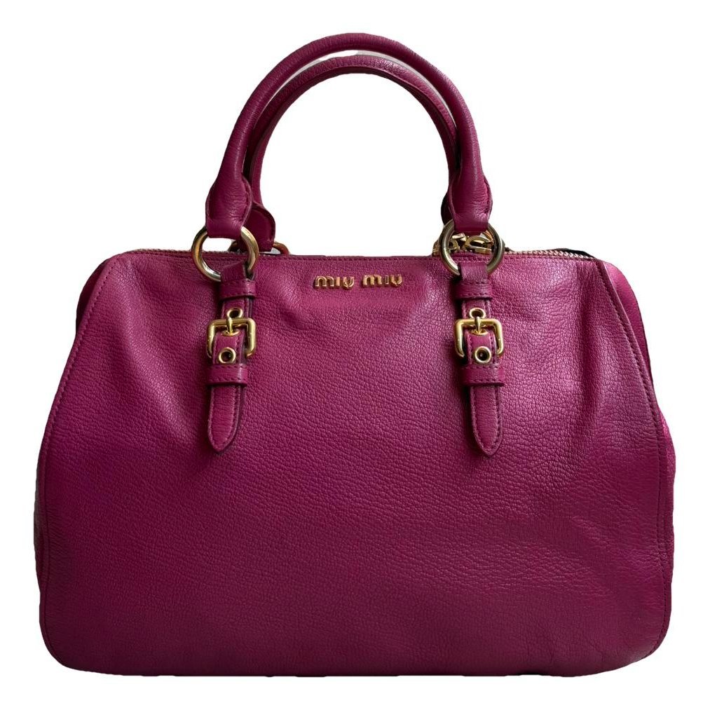 Leather handbag