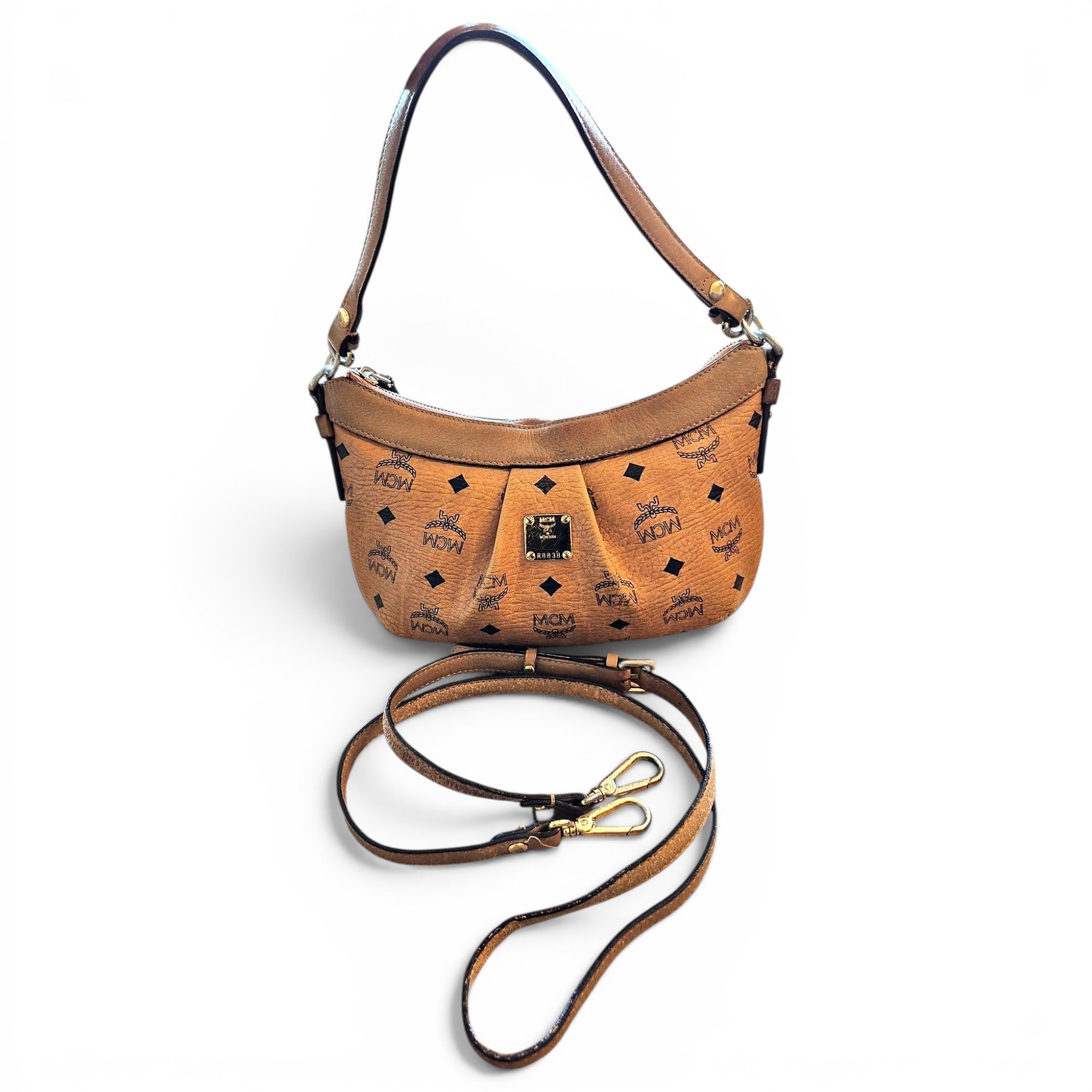 Leather crossbody bag