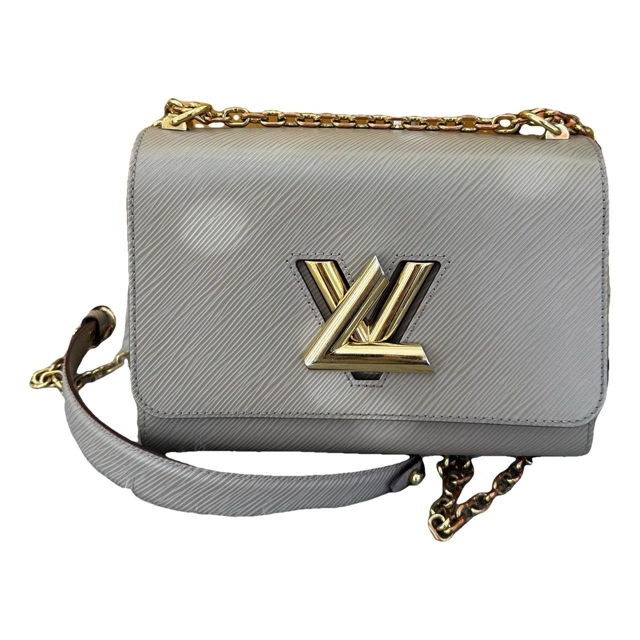 Twist leather handbag