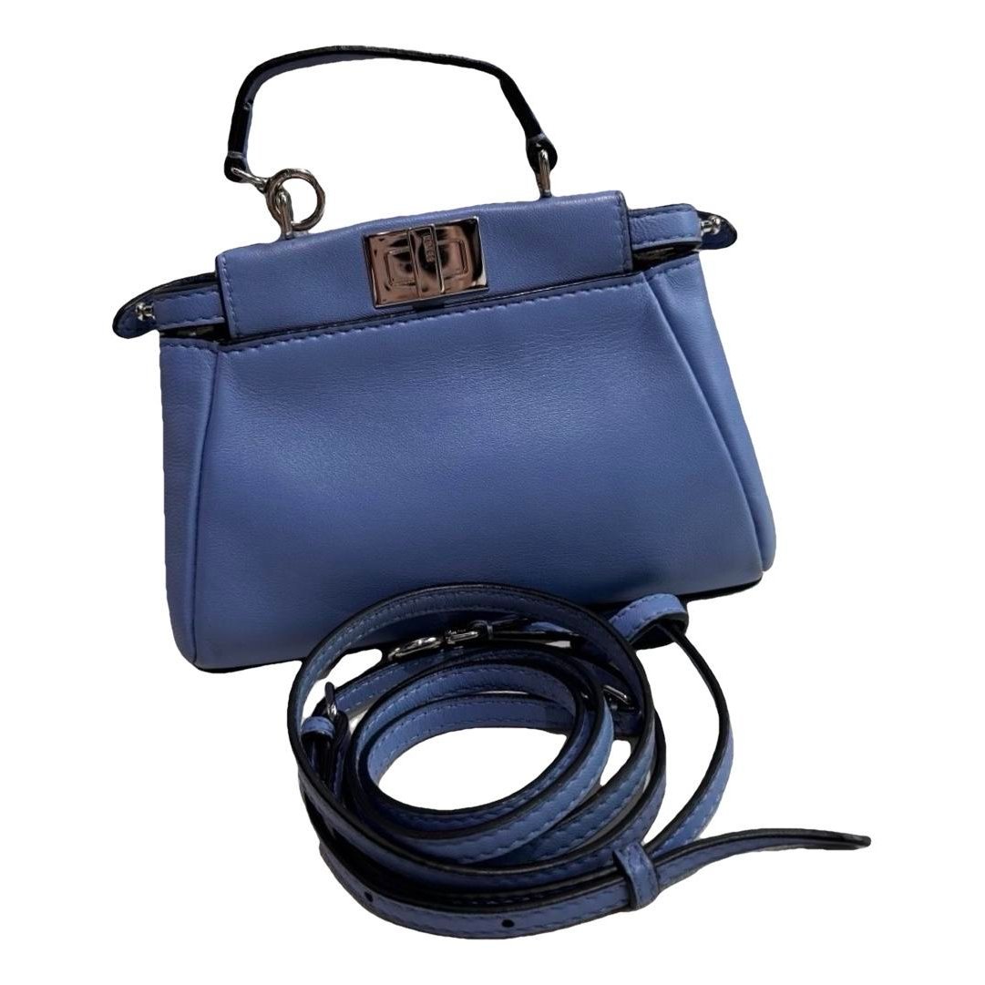 Peekaboo leather handbag