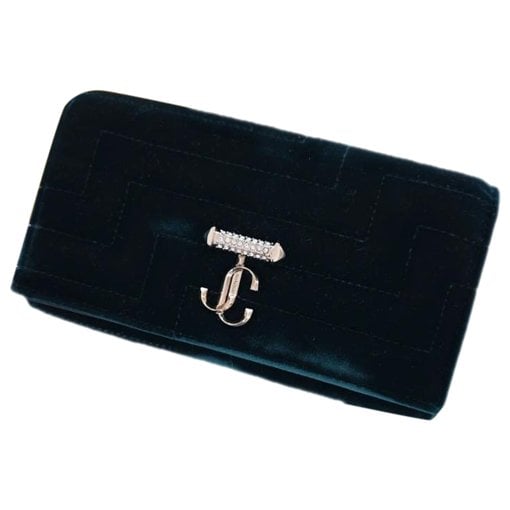 Jimmy Choo Velvet clutch bag