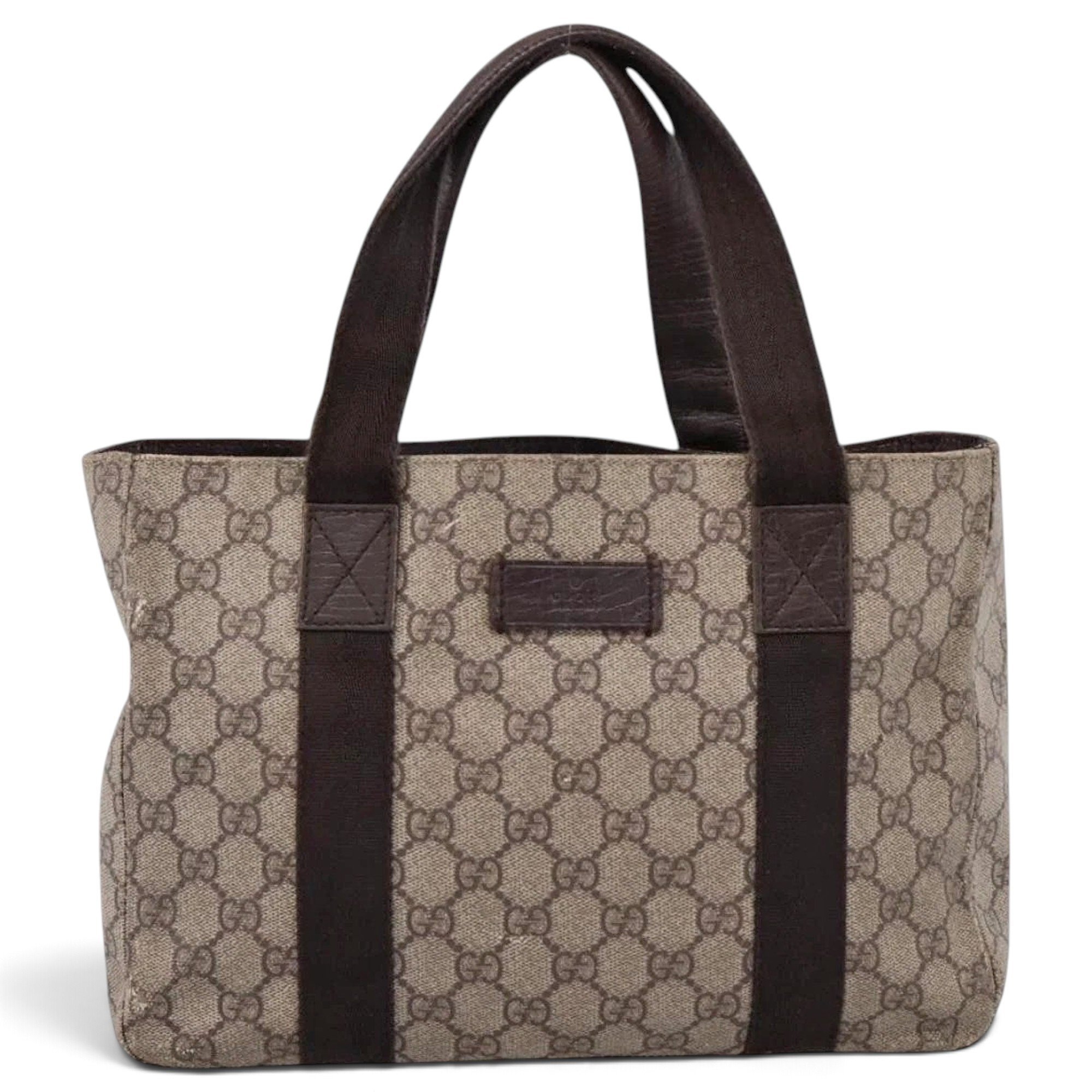 Leather tote