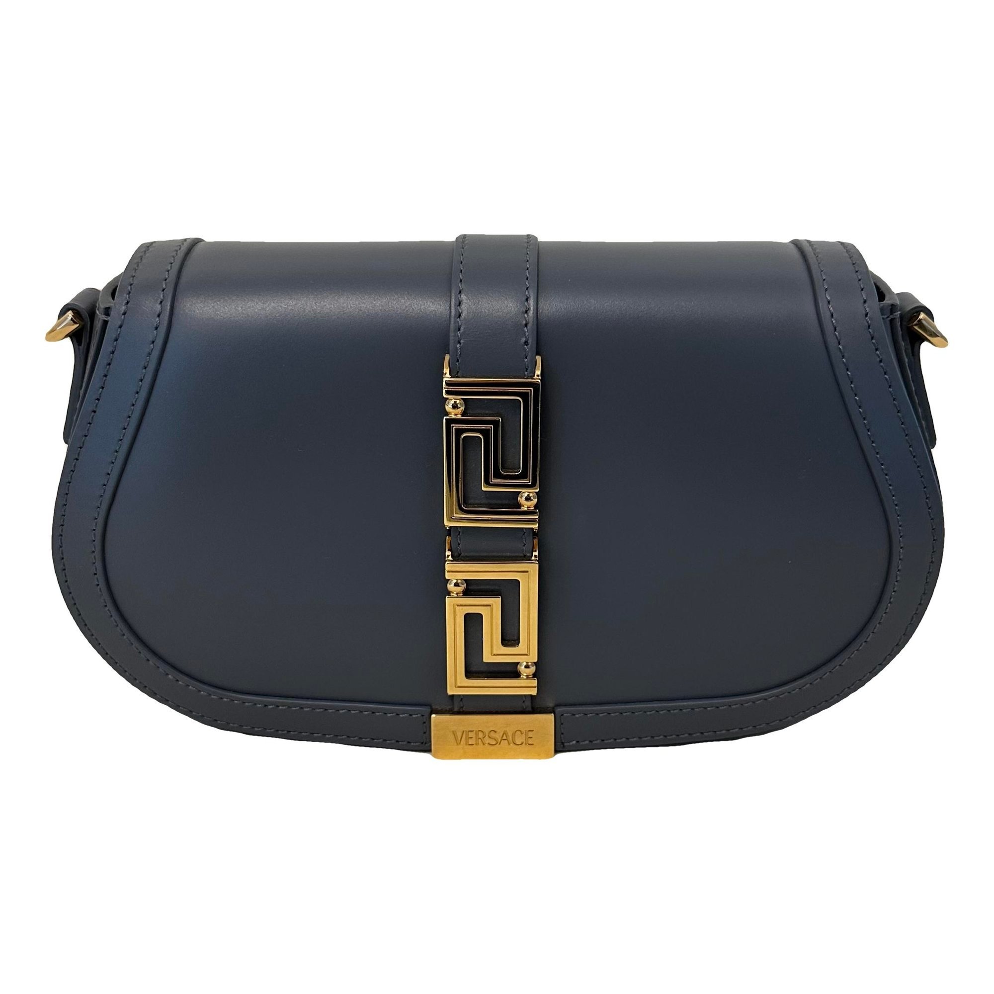 Greca Goddess leather handbag