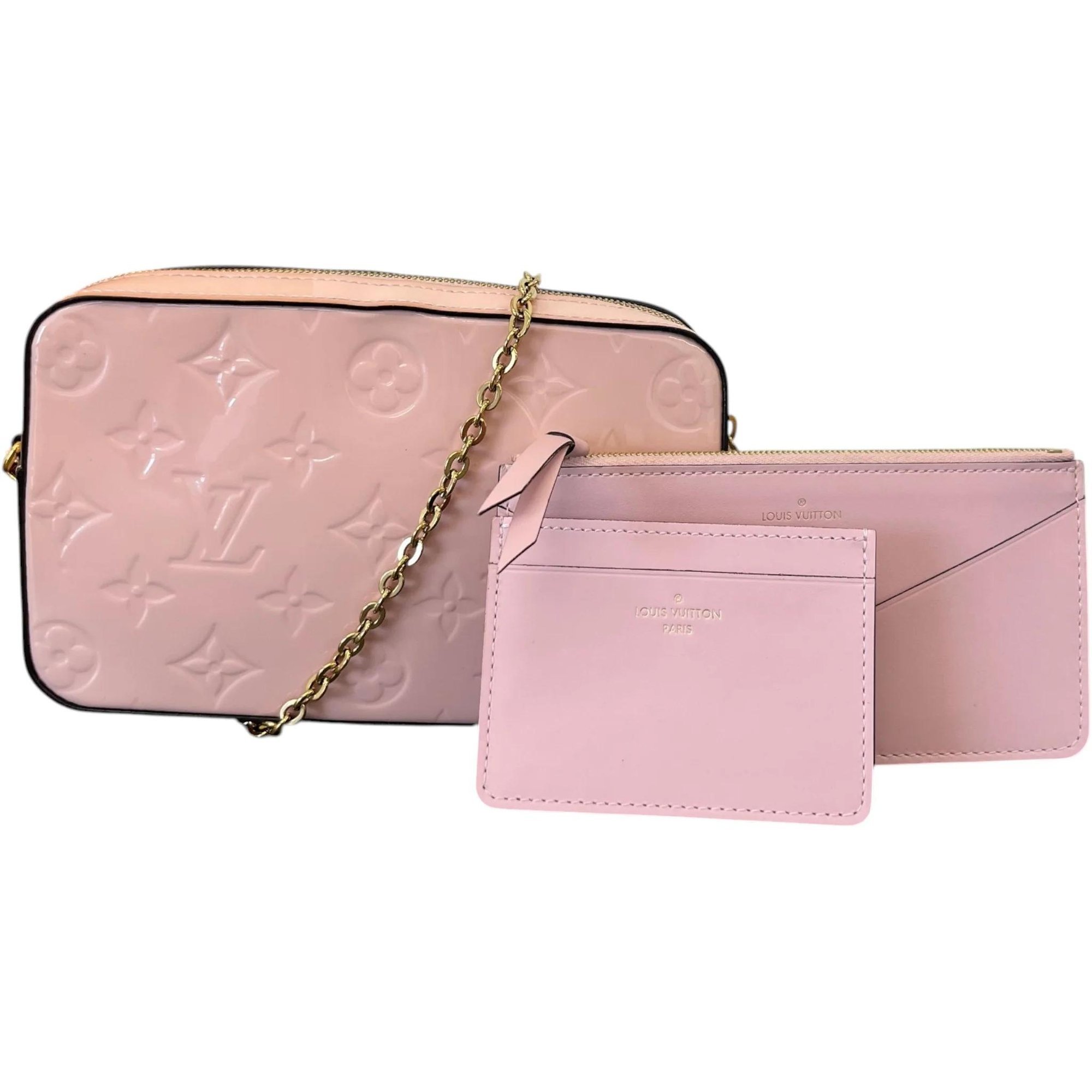 Patent leather handbag