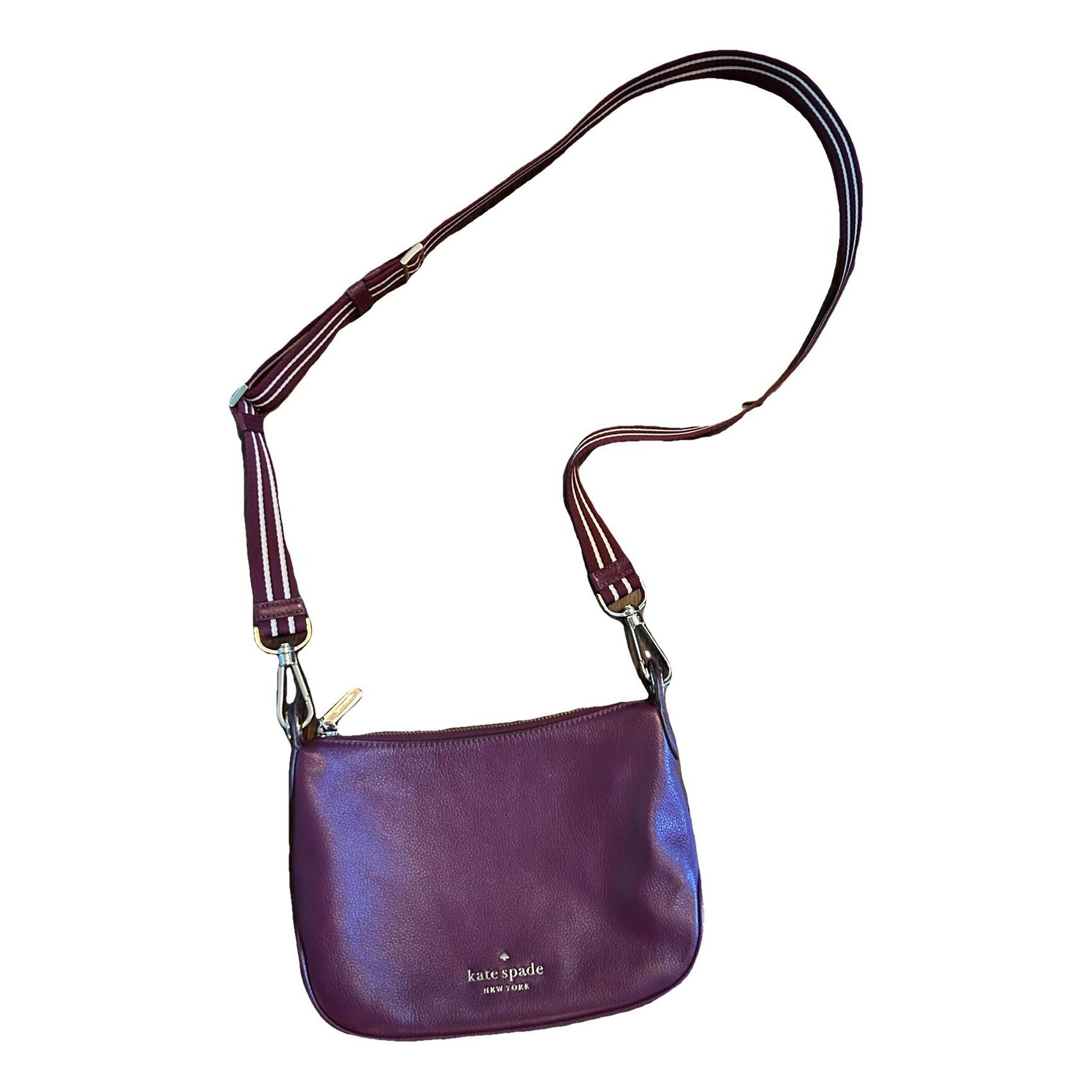Leather crossbody bag