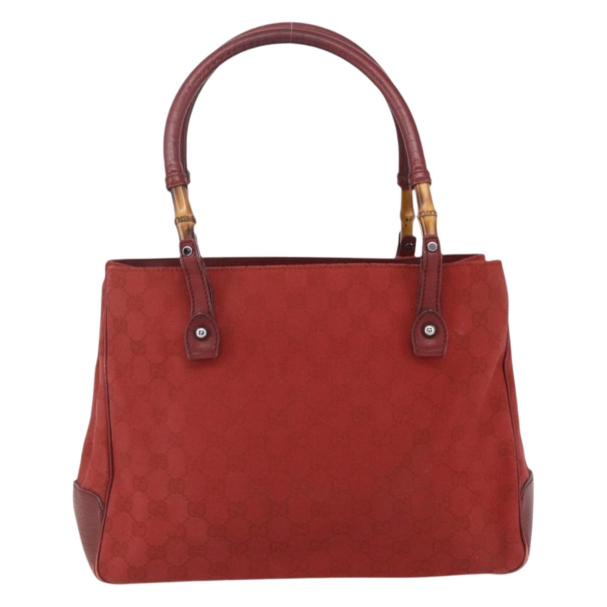 Bamboo leather handbag
