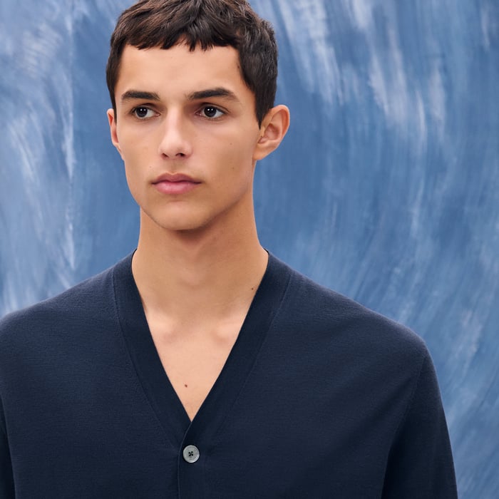 Océan "Detail H" Buttoned Cardigan