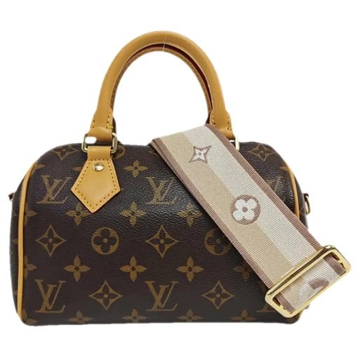 Nano Speedy / Mini HL leather handbag