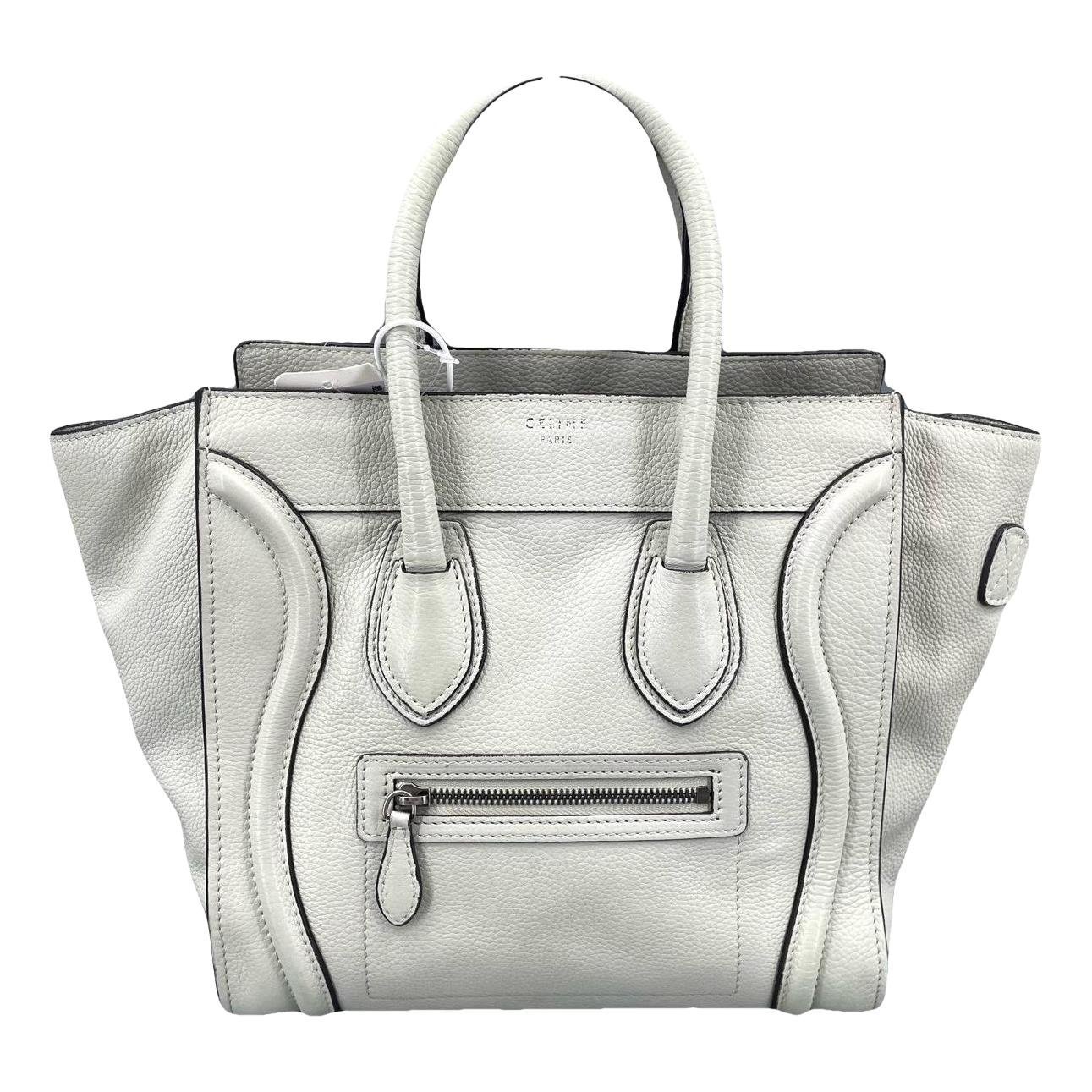 Luggage leather handbag