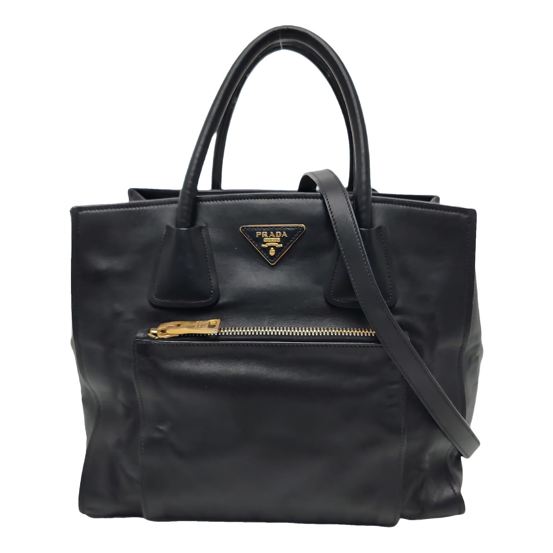 Leather handbag