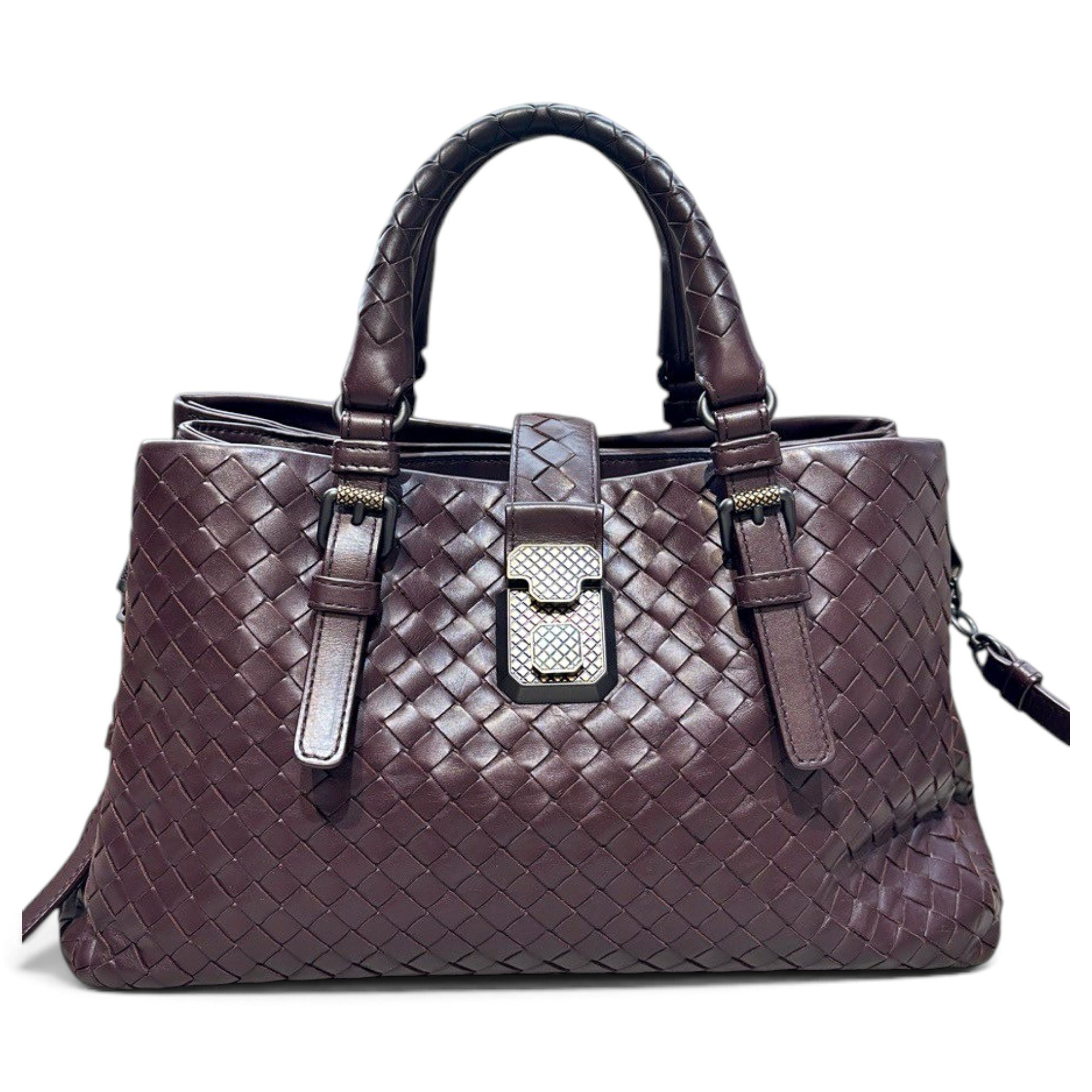 Roma leather handbag