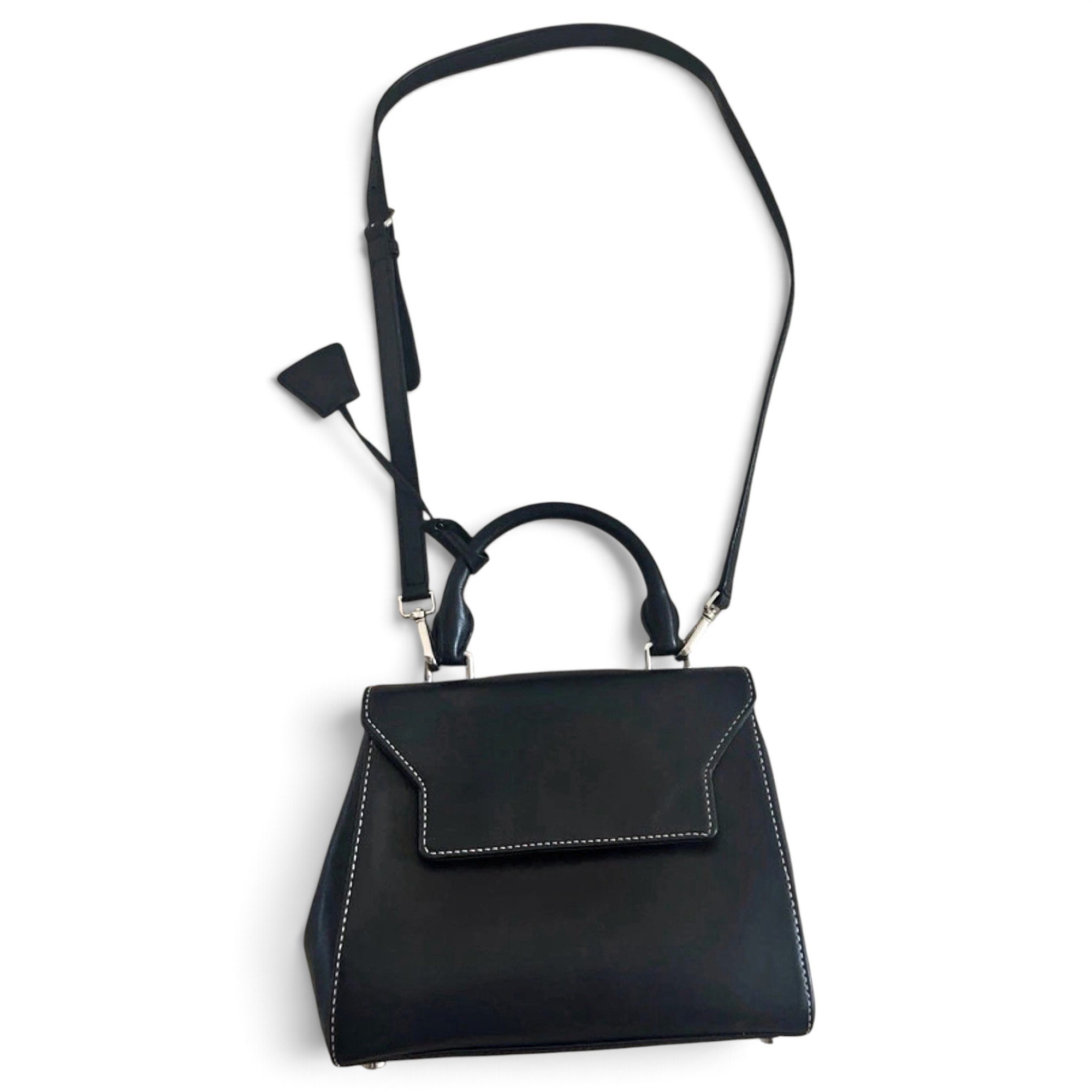 Sandro Leather crossbody bag