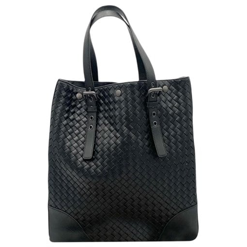 Leather tote