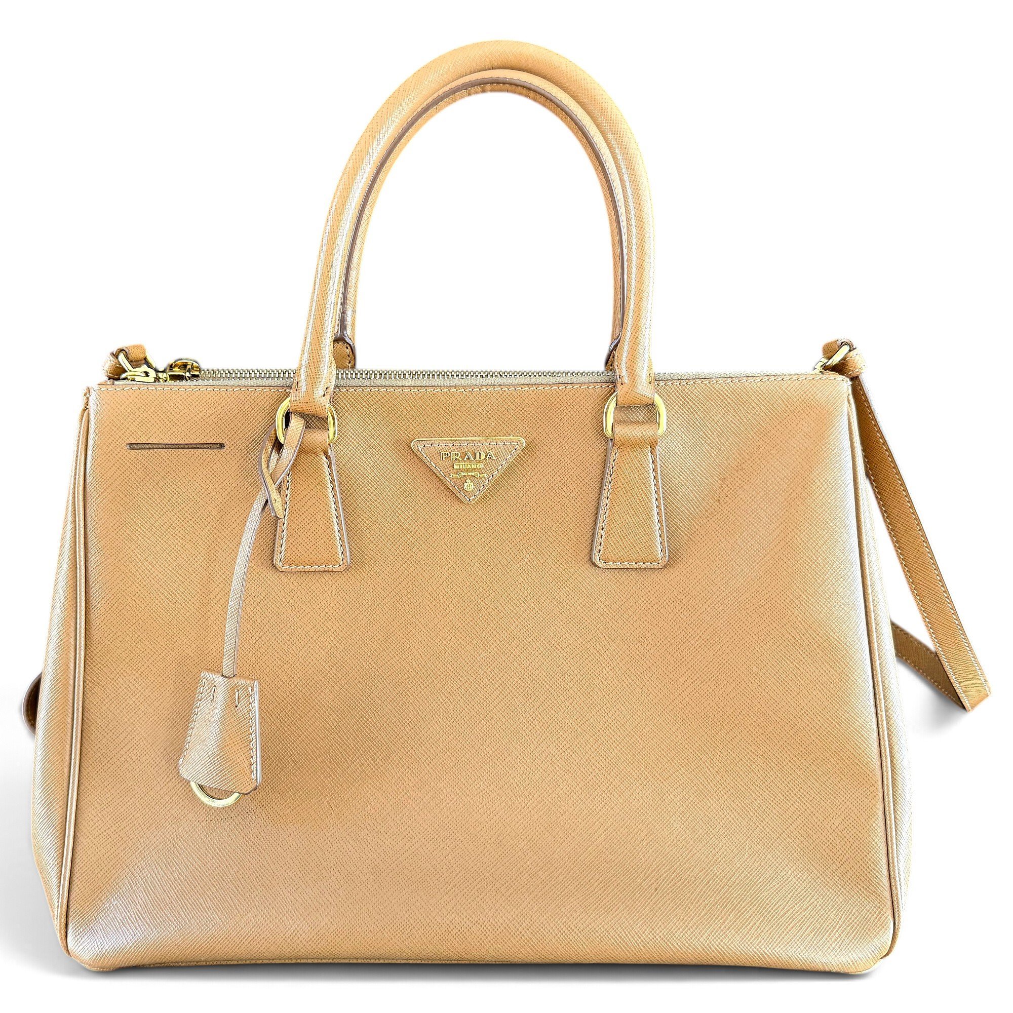 Galleria leather tote
