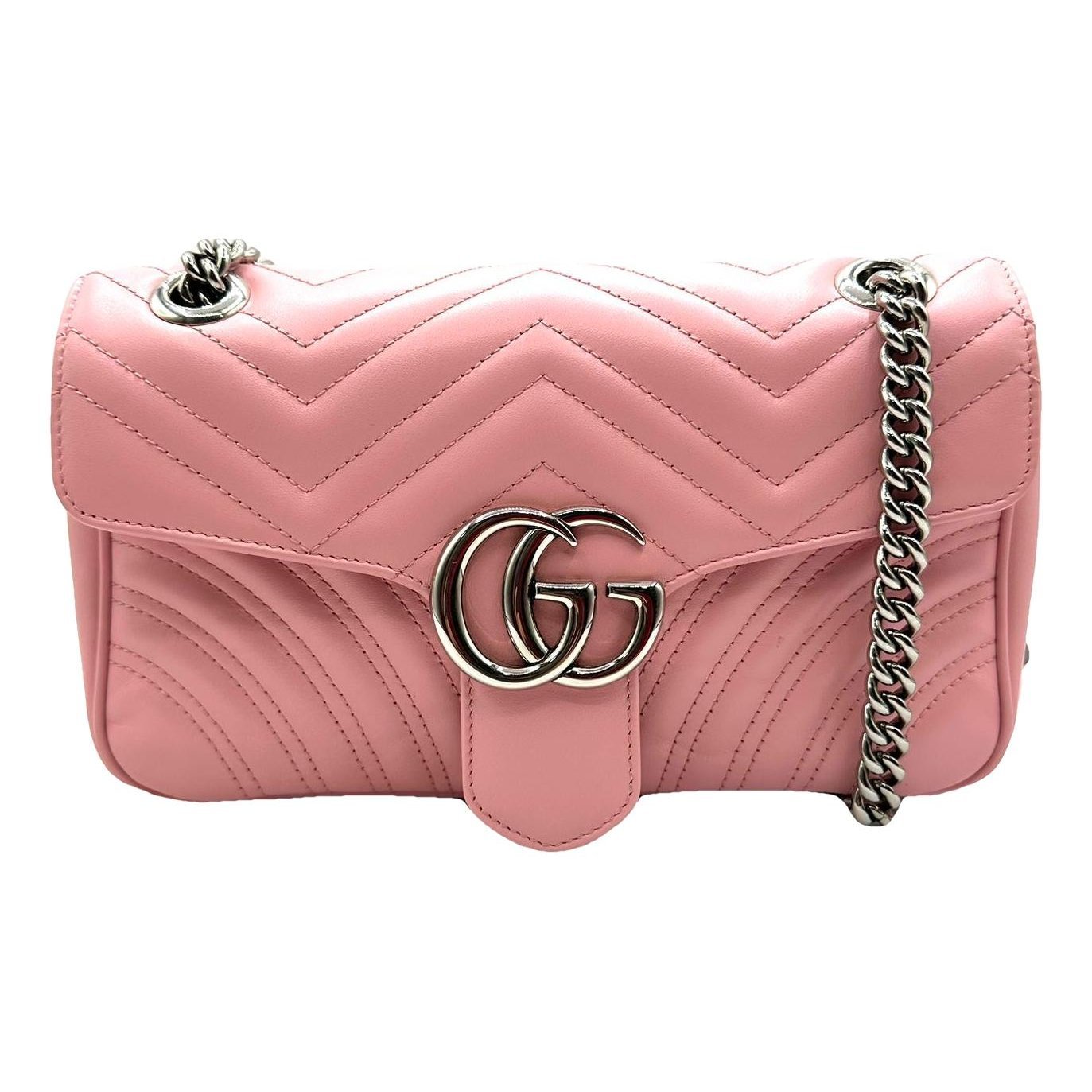 GG Marmont Flap leather handbag