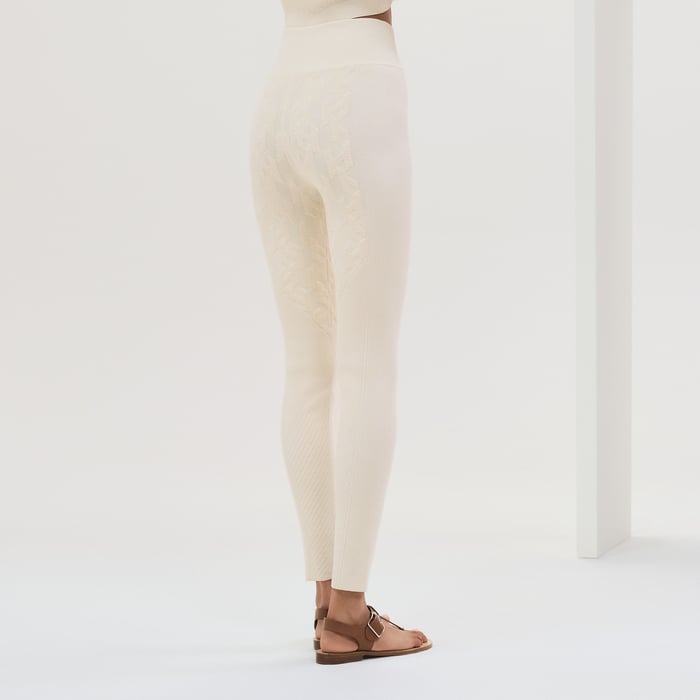 Blanc Naturel "H" Leggings