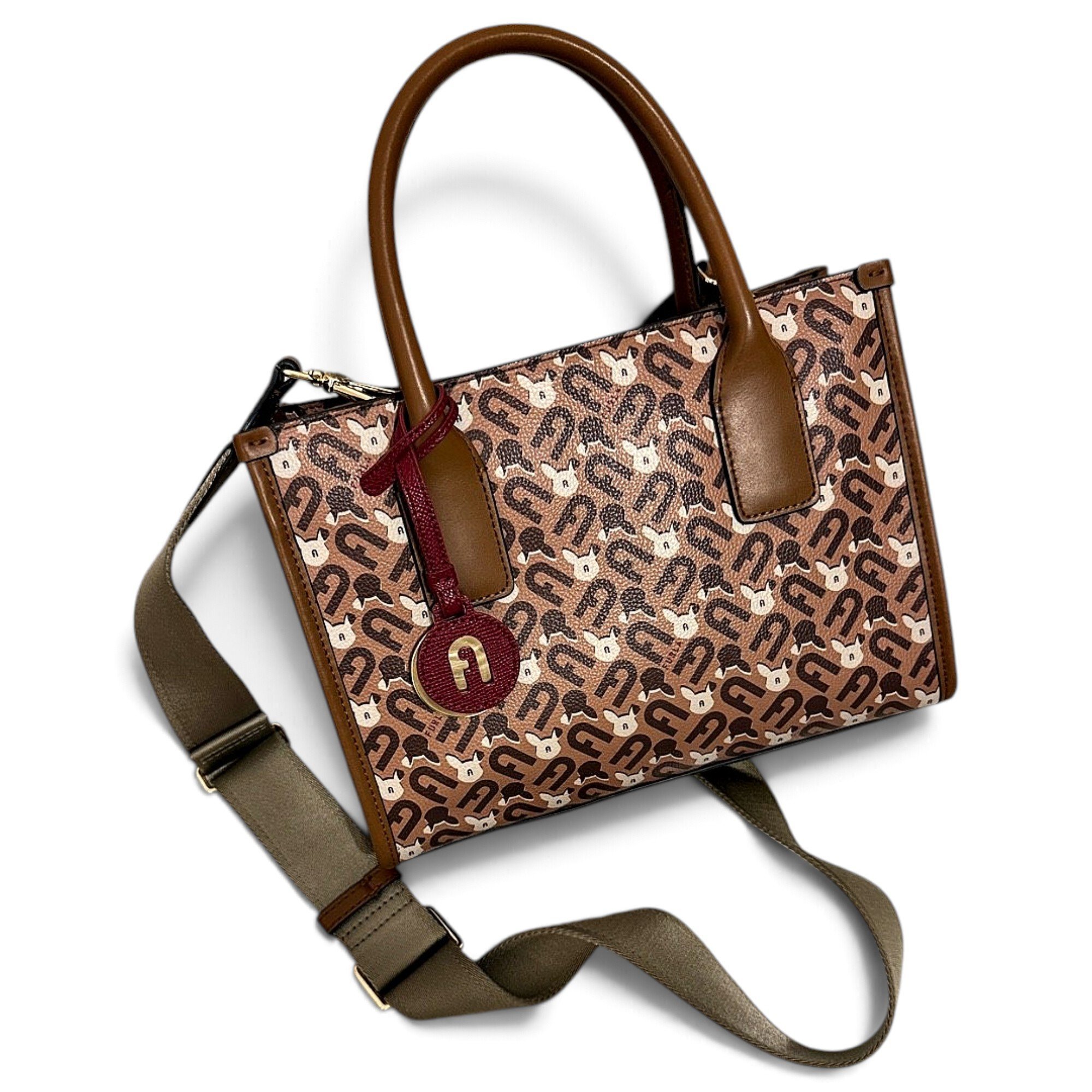 Leather handbag
