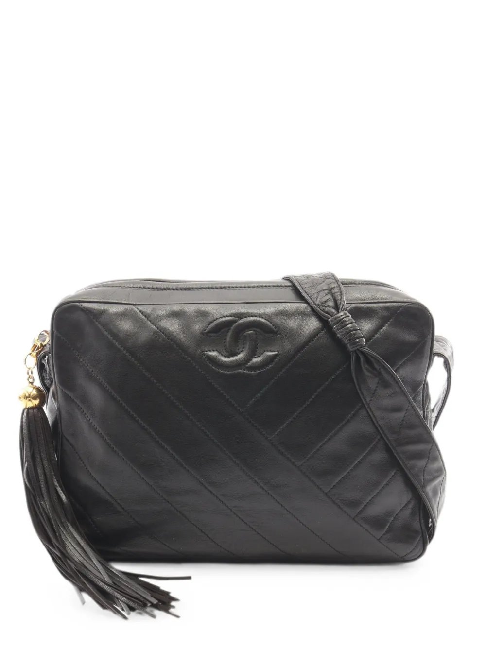 1991-1994 Bias stitch tassel shoulder bag