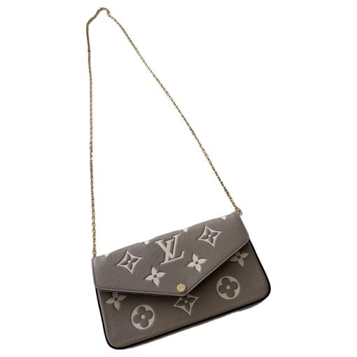 Flore chain leather handbag