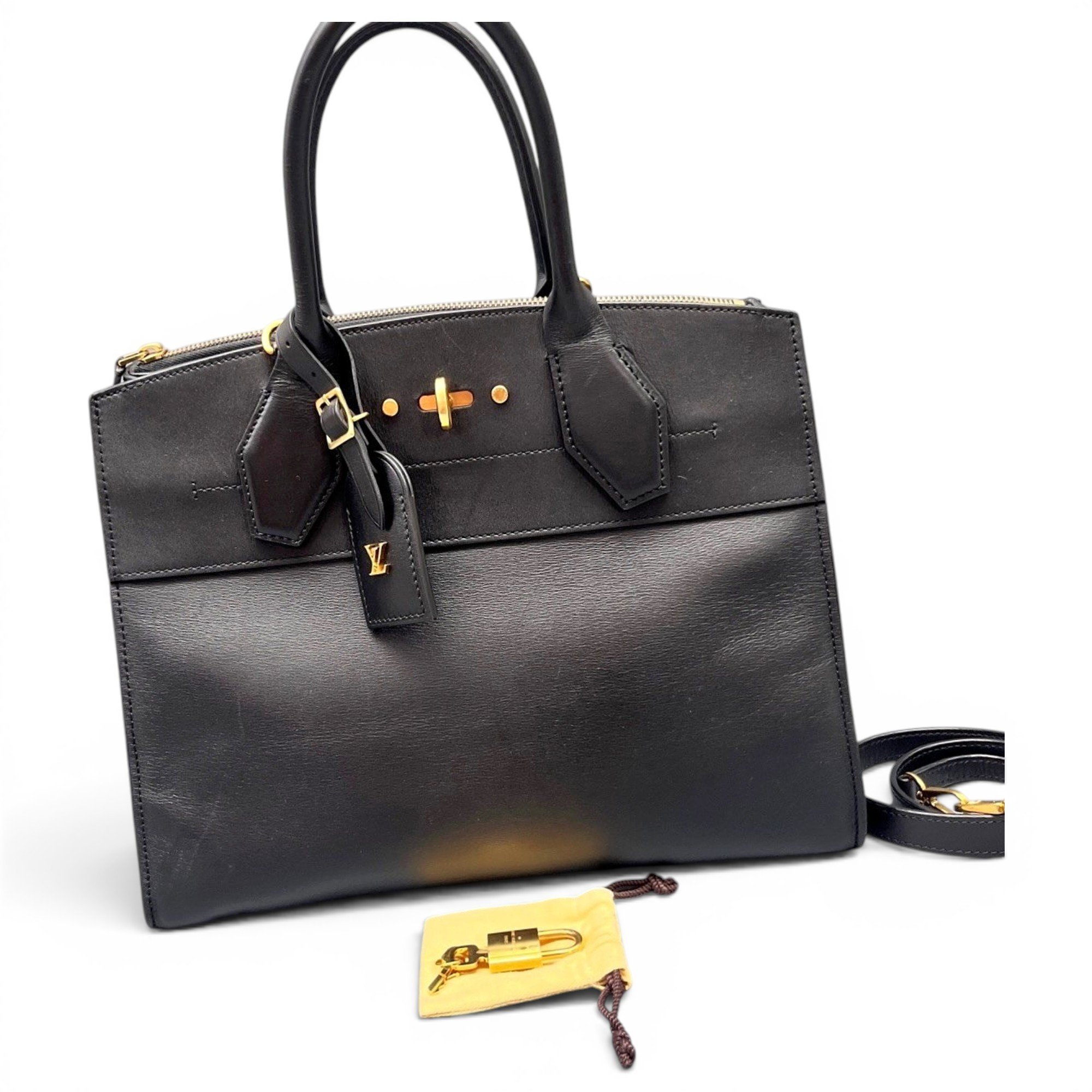 City Steamer leather handbag