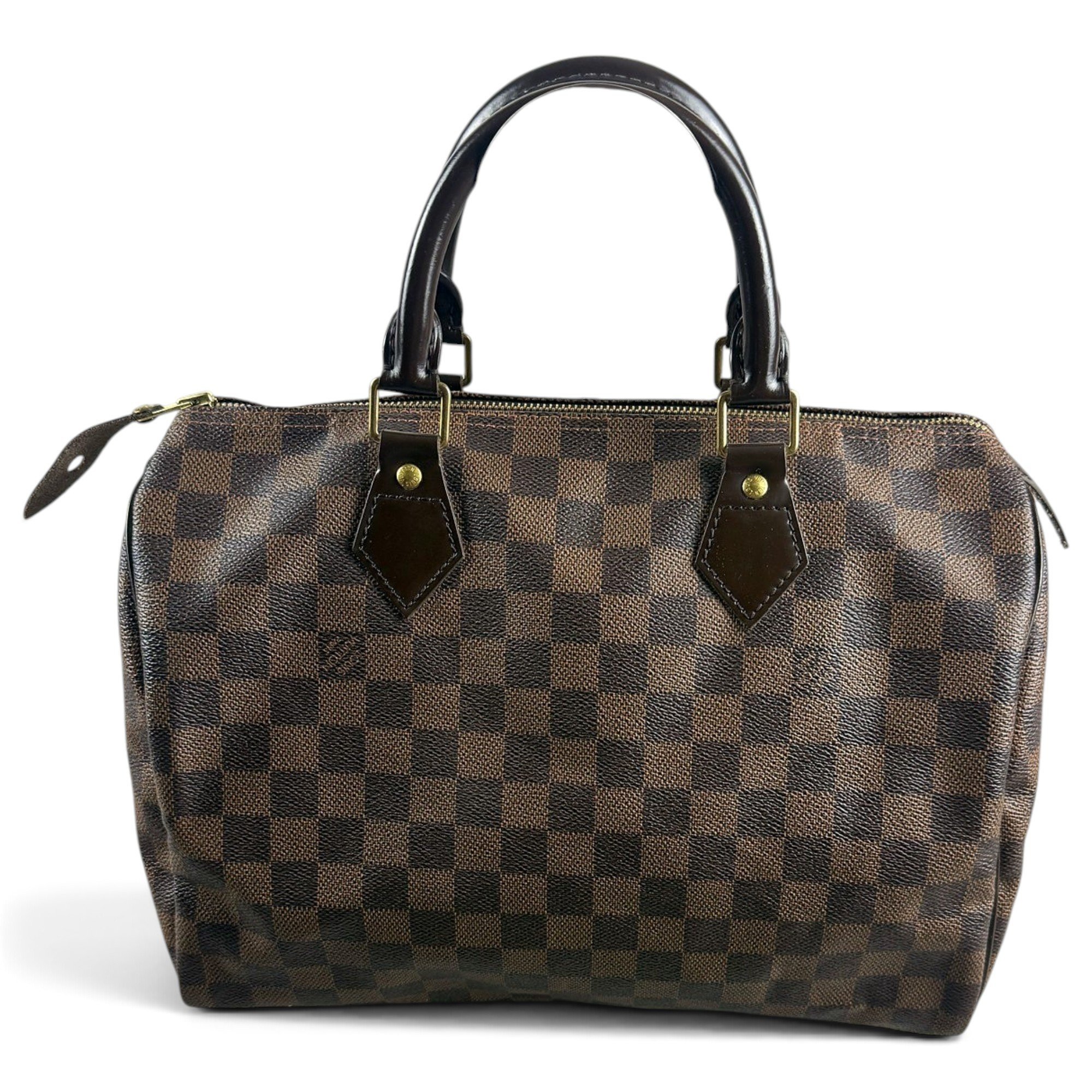 Speedy leather handbag