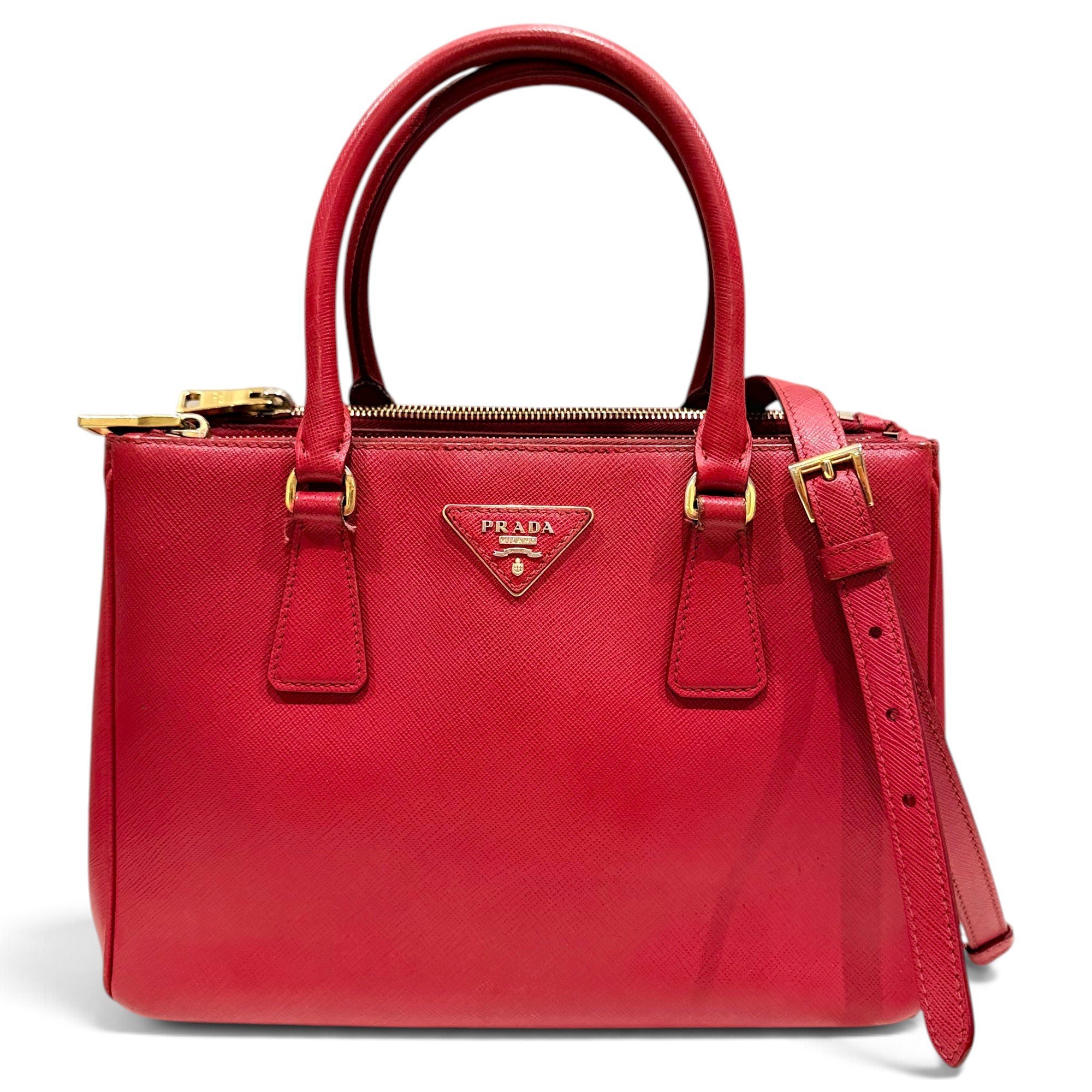 Galleria leather handbag