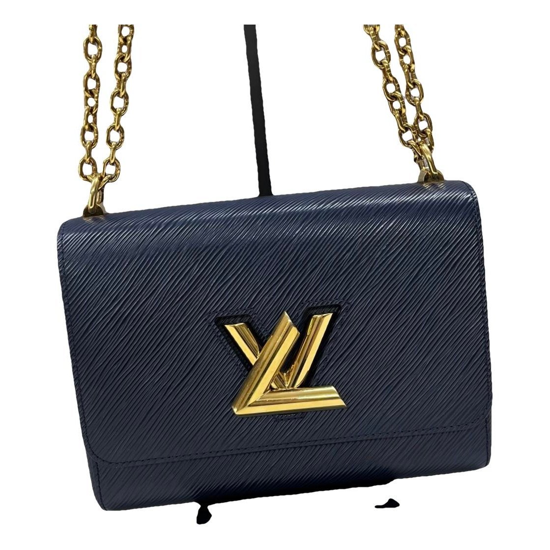 Twist leather handbag