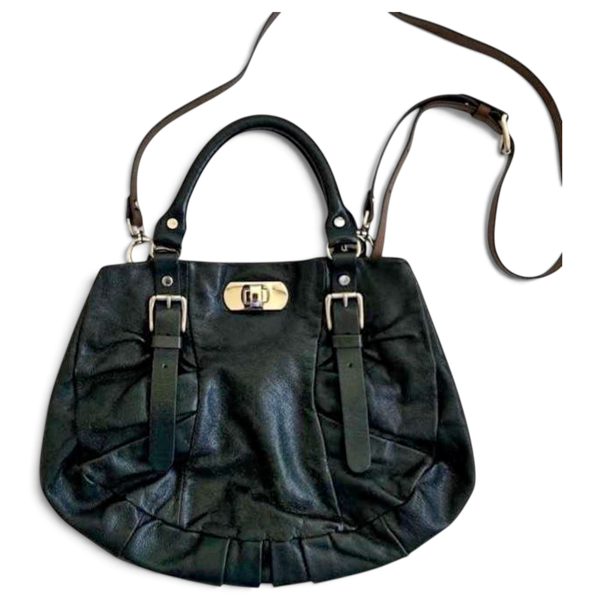 Prisma leather handbag