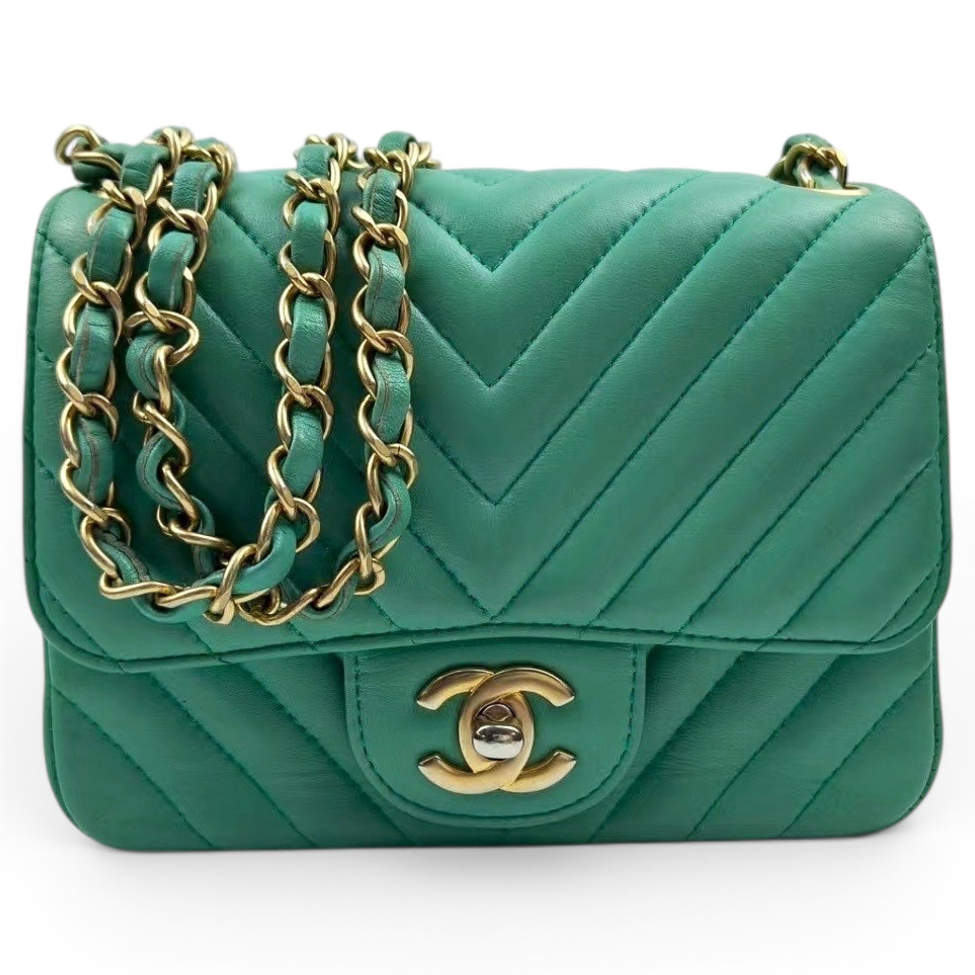 Leather handbag