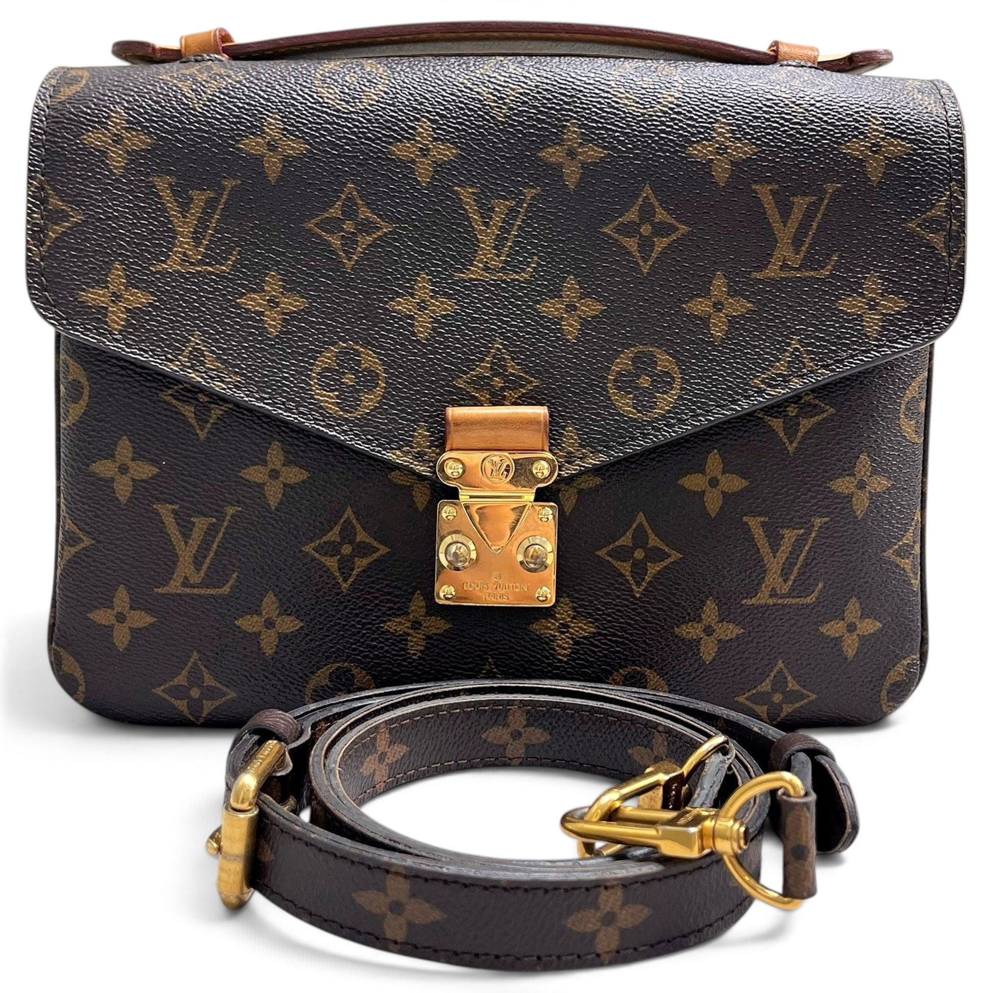Metis leather handbag