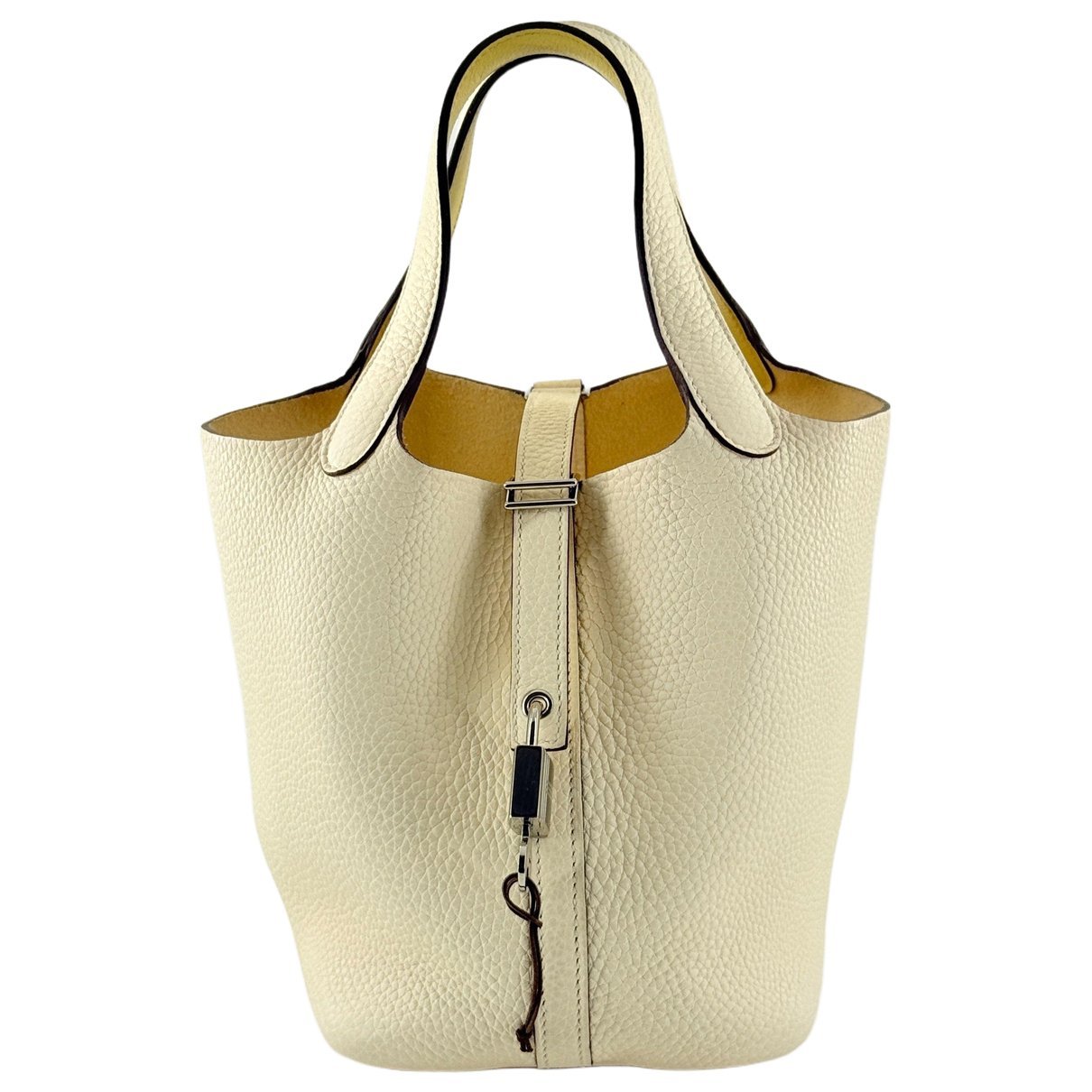 Hermes Picotin 18 Handbag Clemence Leather 2021