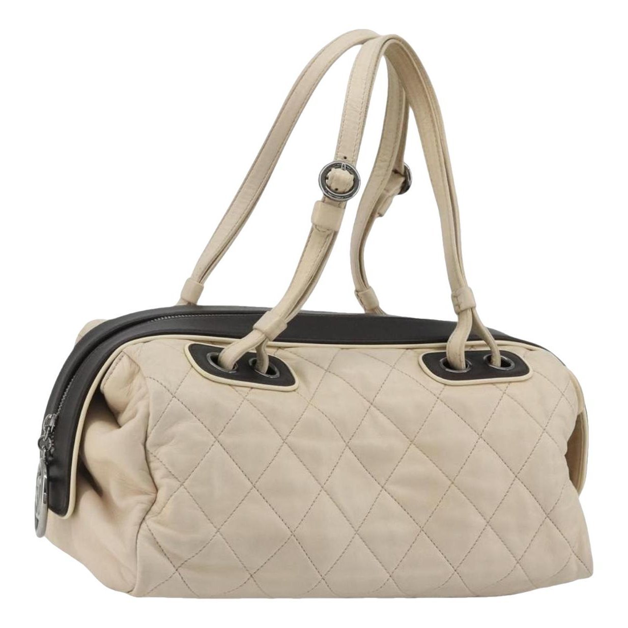 Cashmere bowling bag