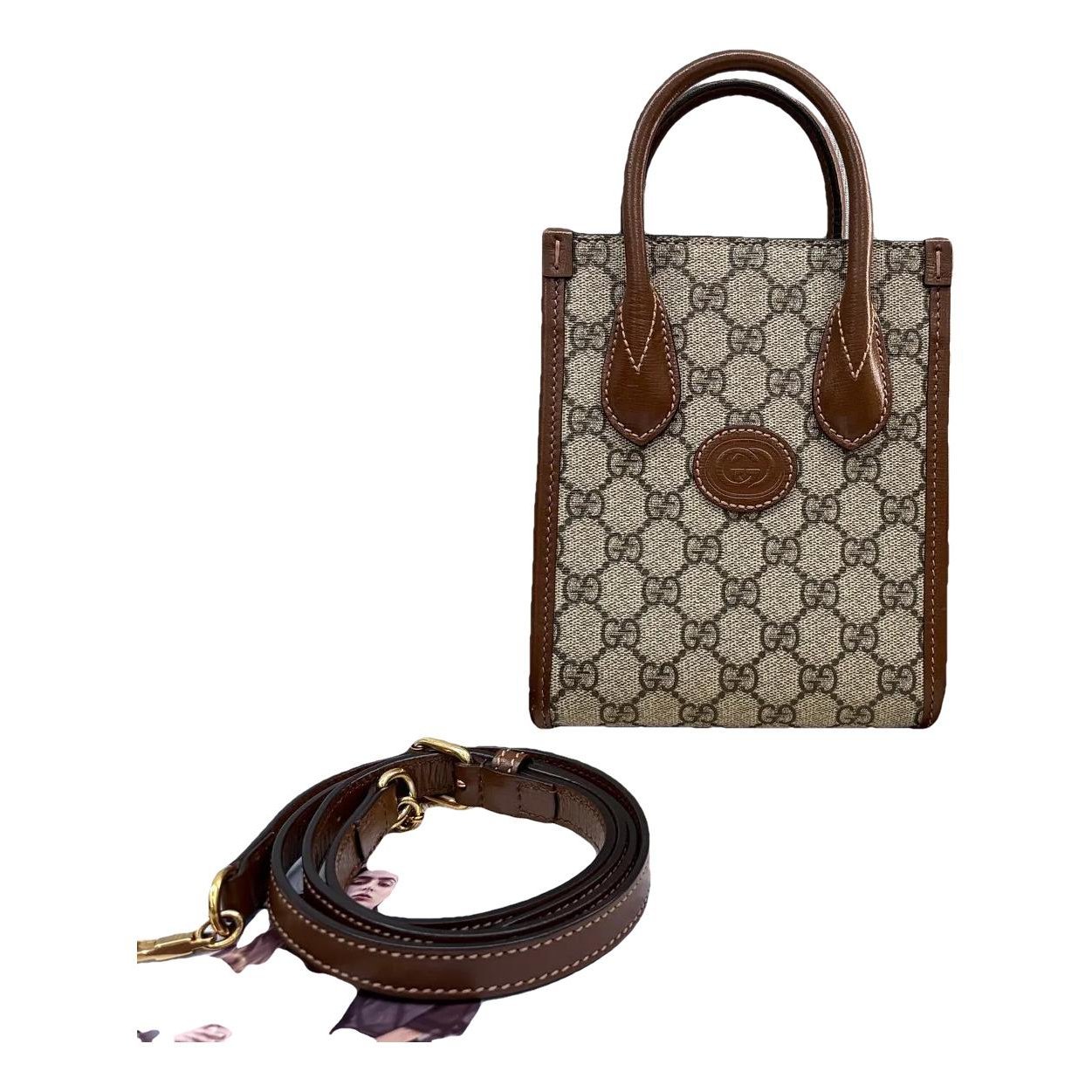 Leather crossbody bag