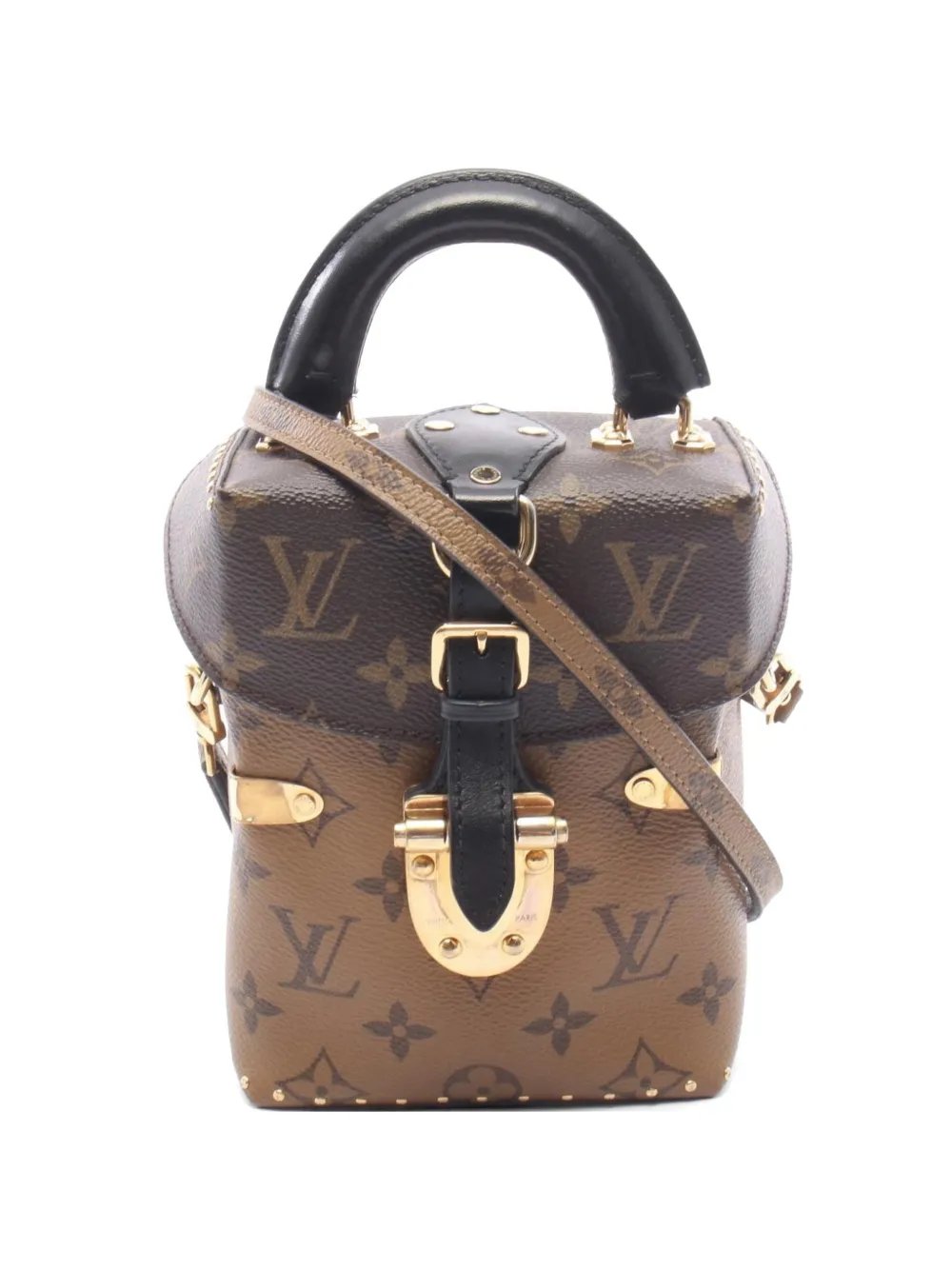 2016 Monogram Camera Box leather shoulder bag