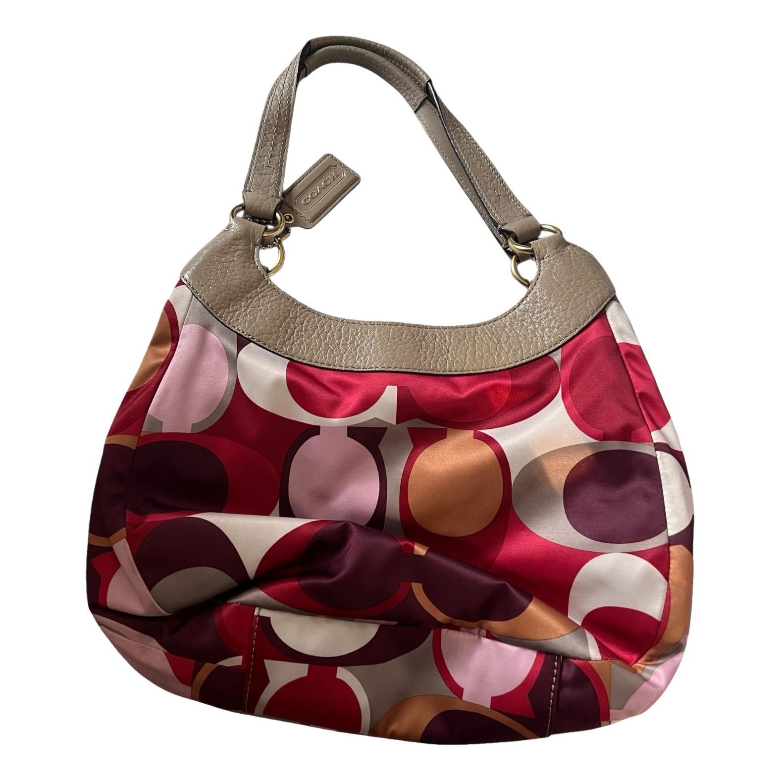 Coach Large Scout Hobo silk handbag