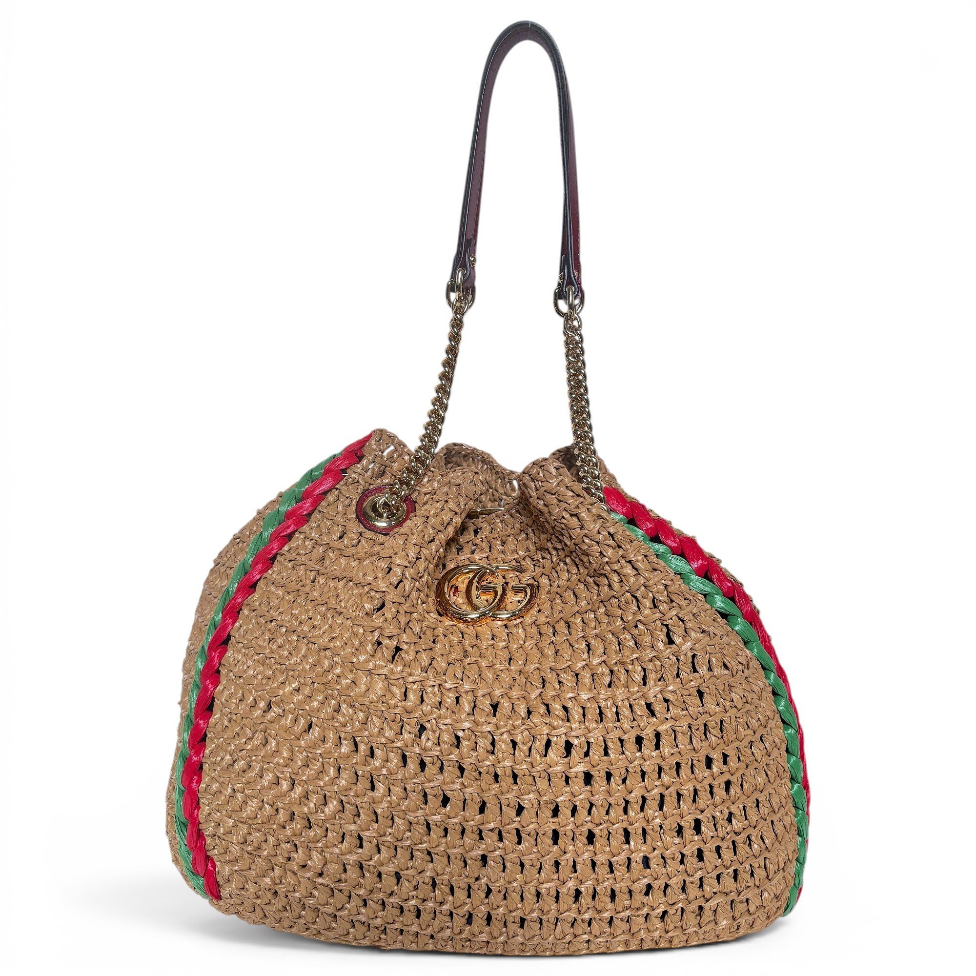 GG Marmont Chain cloth tote