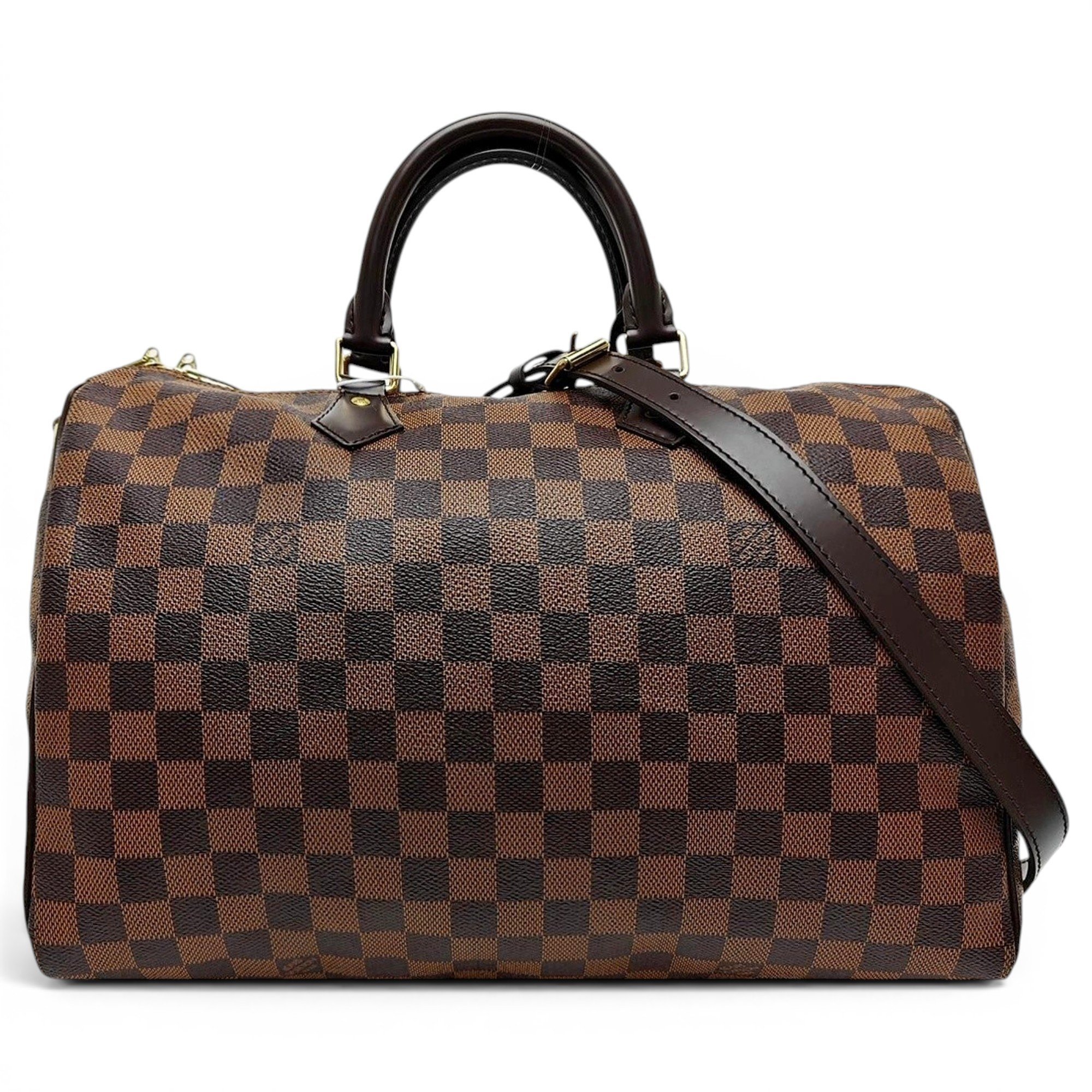 Louis Vuitton Nano Speedy / Mini HL leather handbag