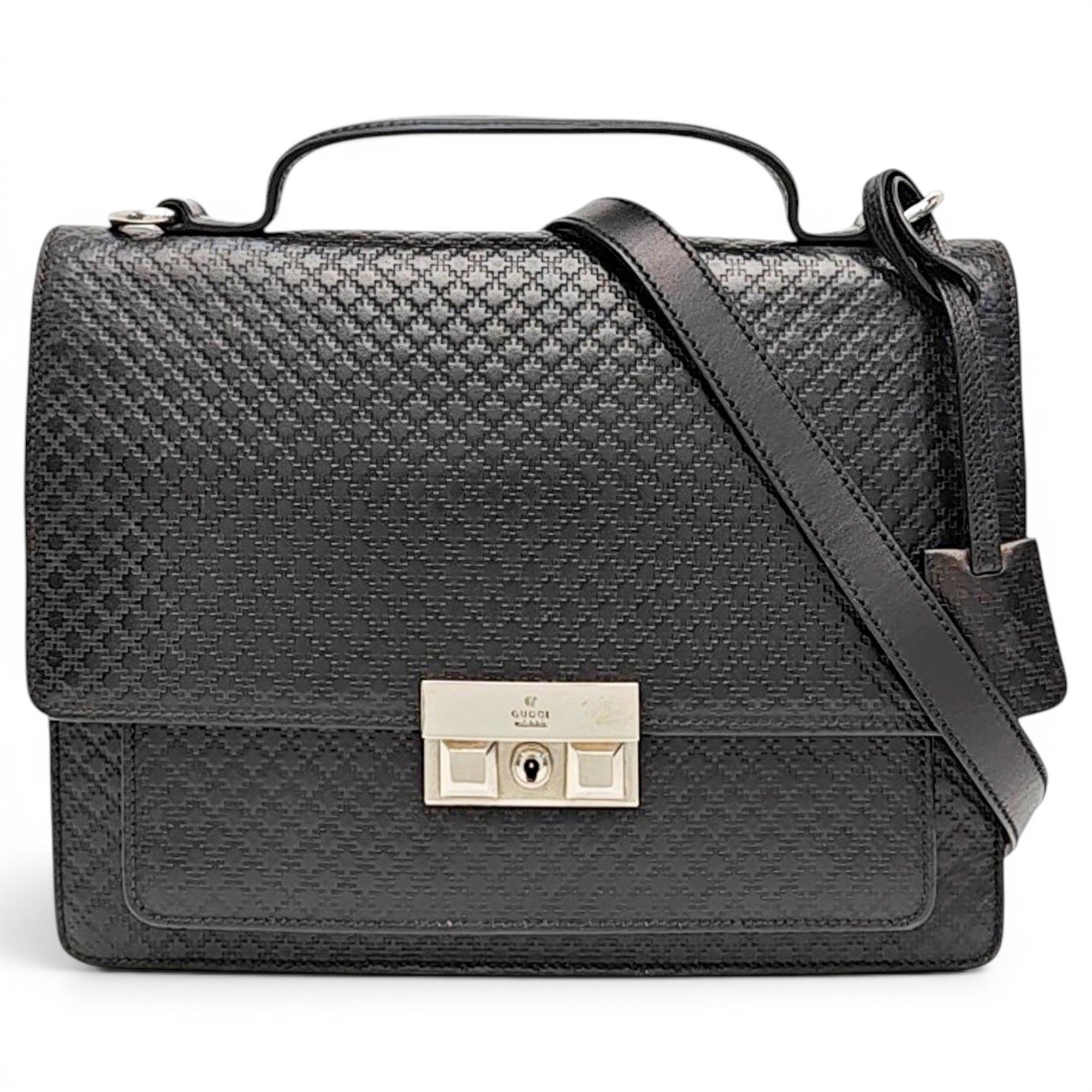 Leather handbag