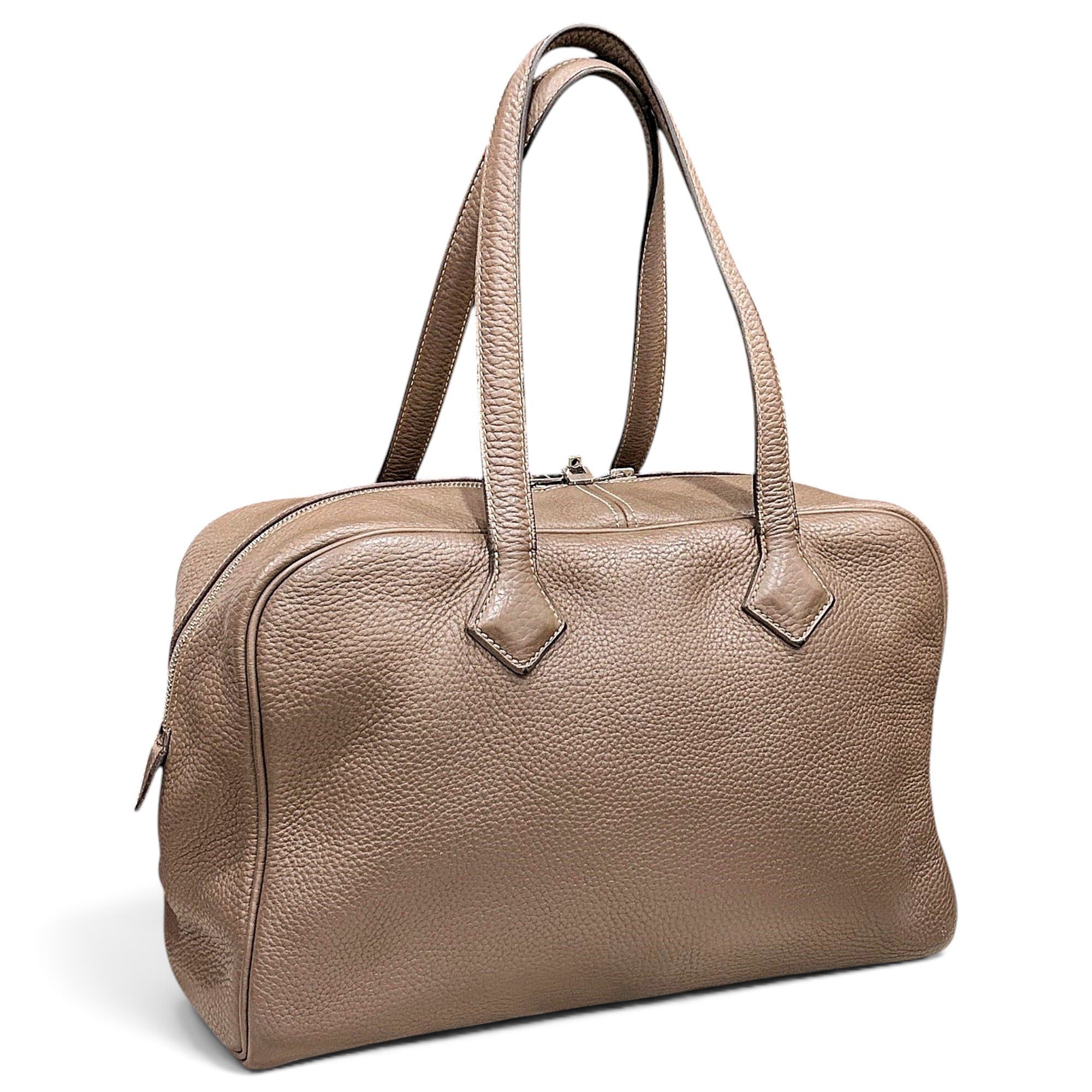 Victoria leather handbag