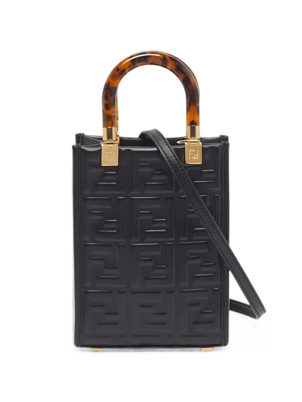 2023 Sunshine Zucca embossed tote bag