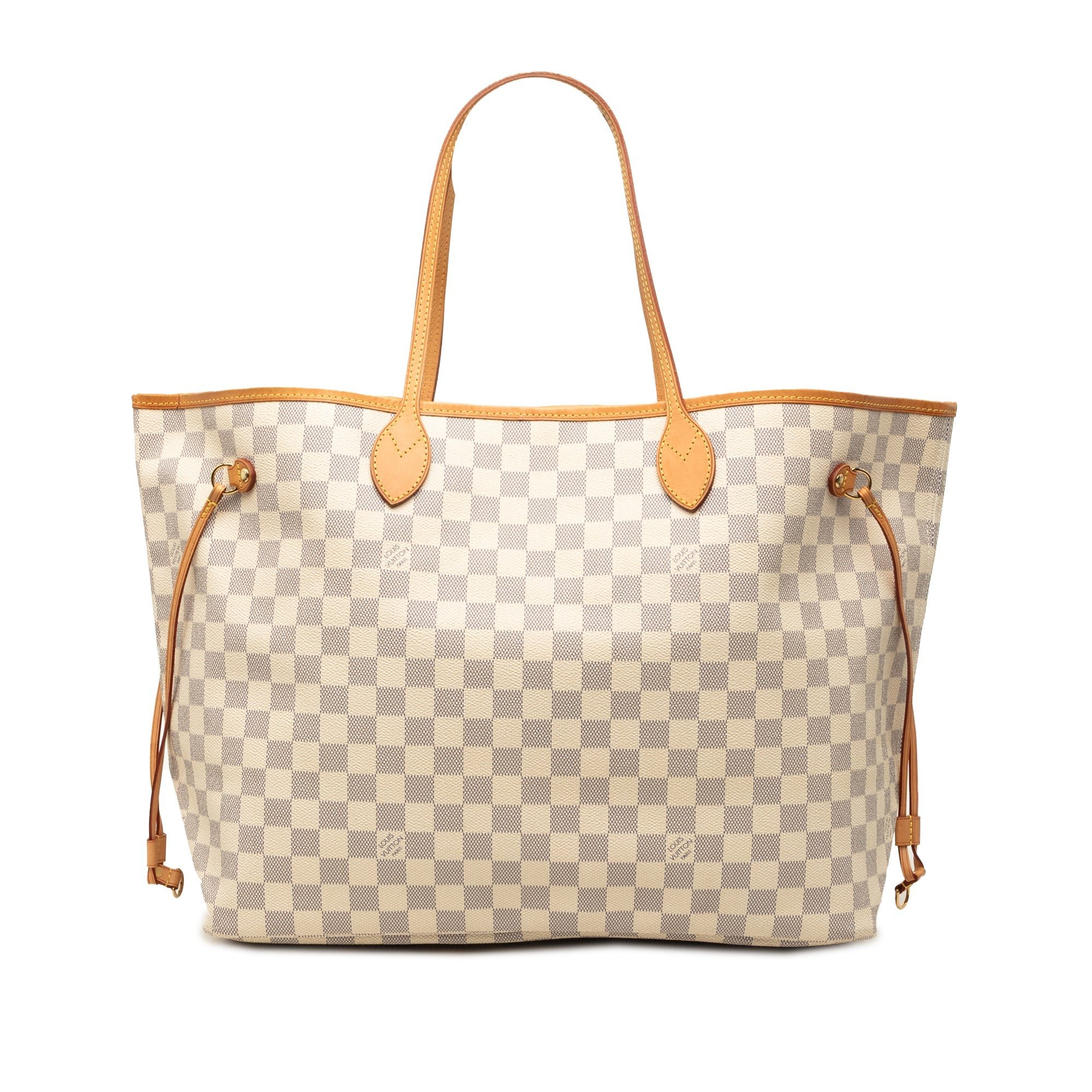 Neverfull leather tote