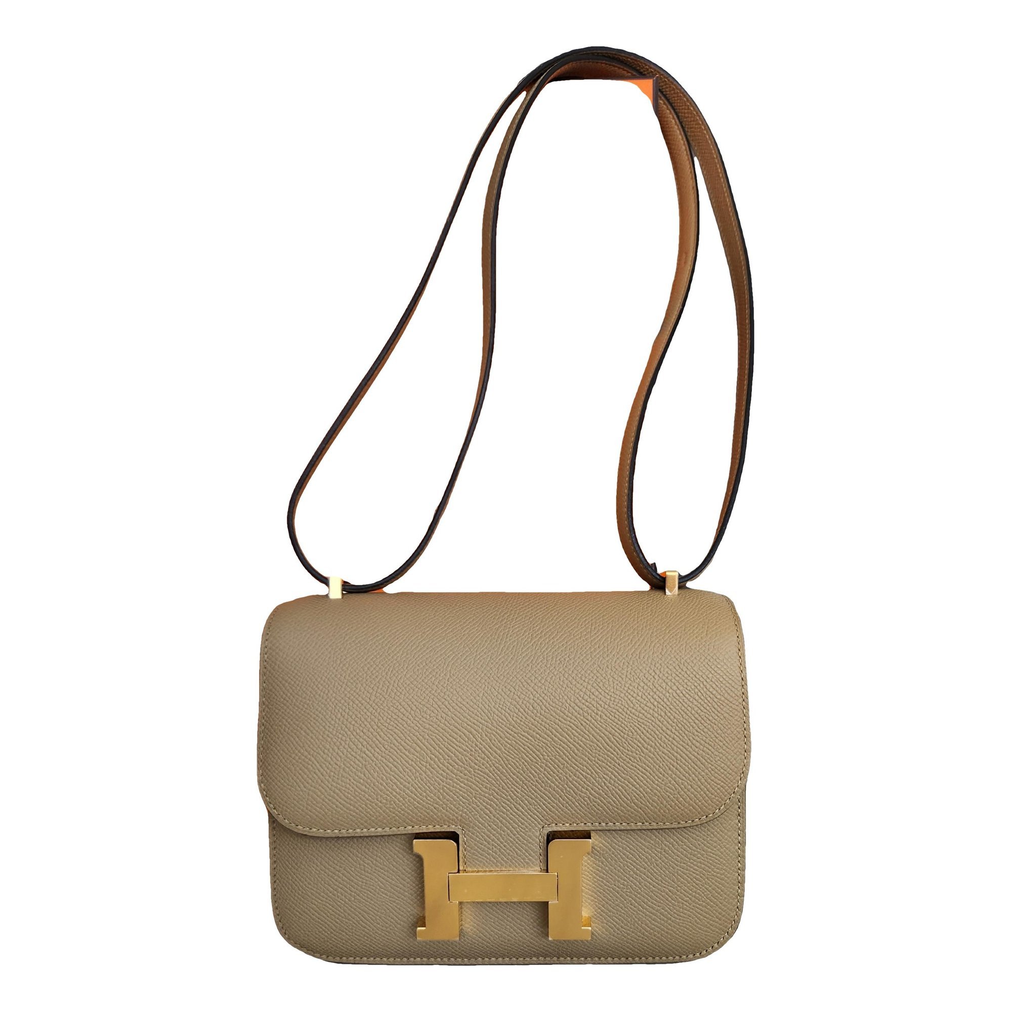 Hermes Constance leather handbag