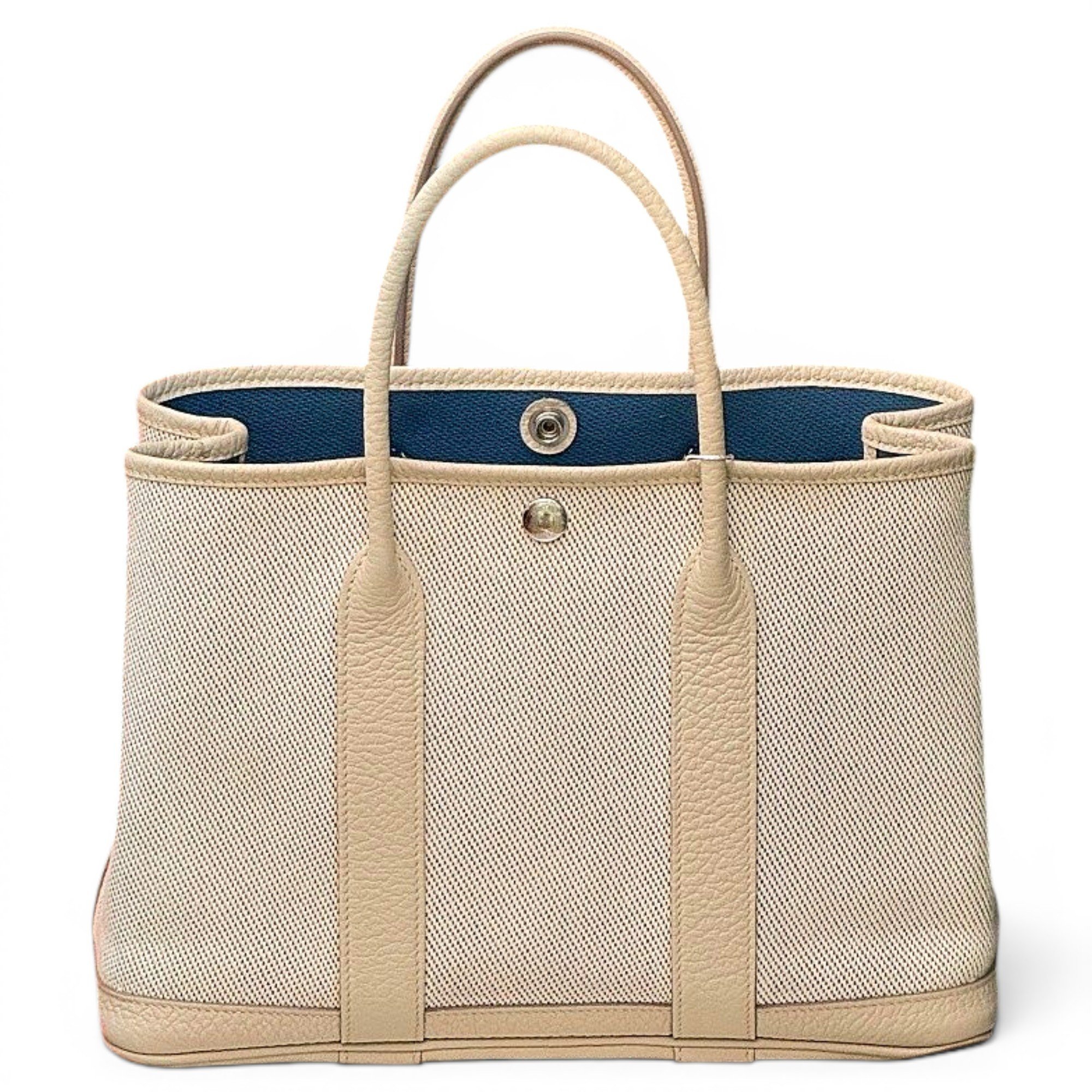 Garden Party leather handbag