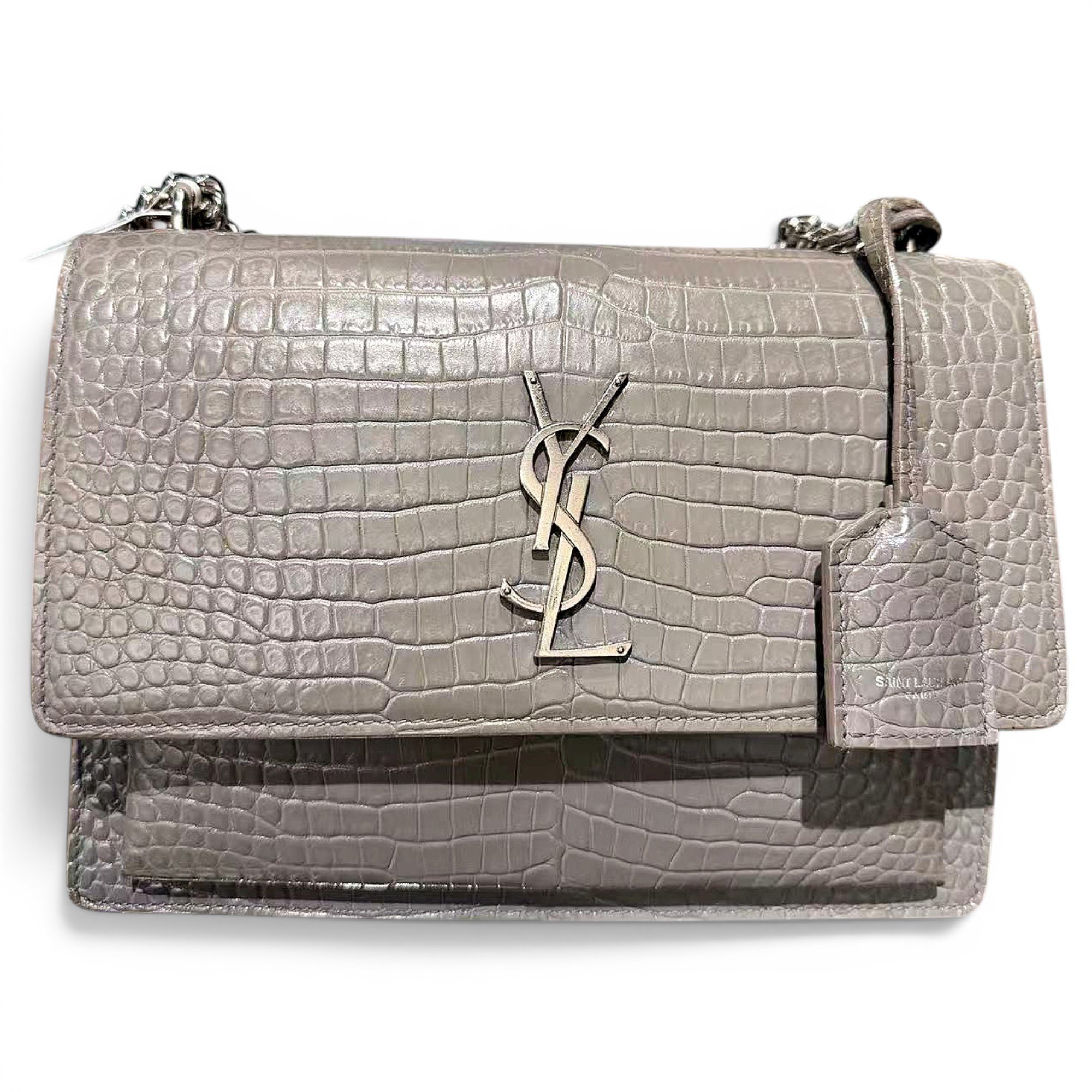 Sunset leather handbag