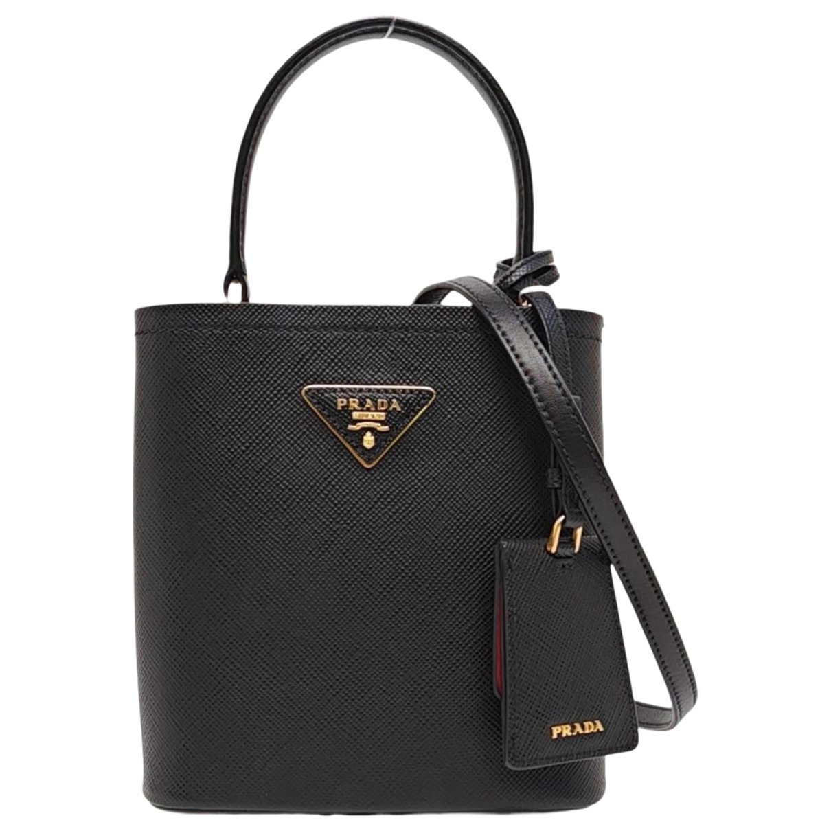 Panier leather handbag