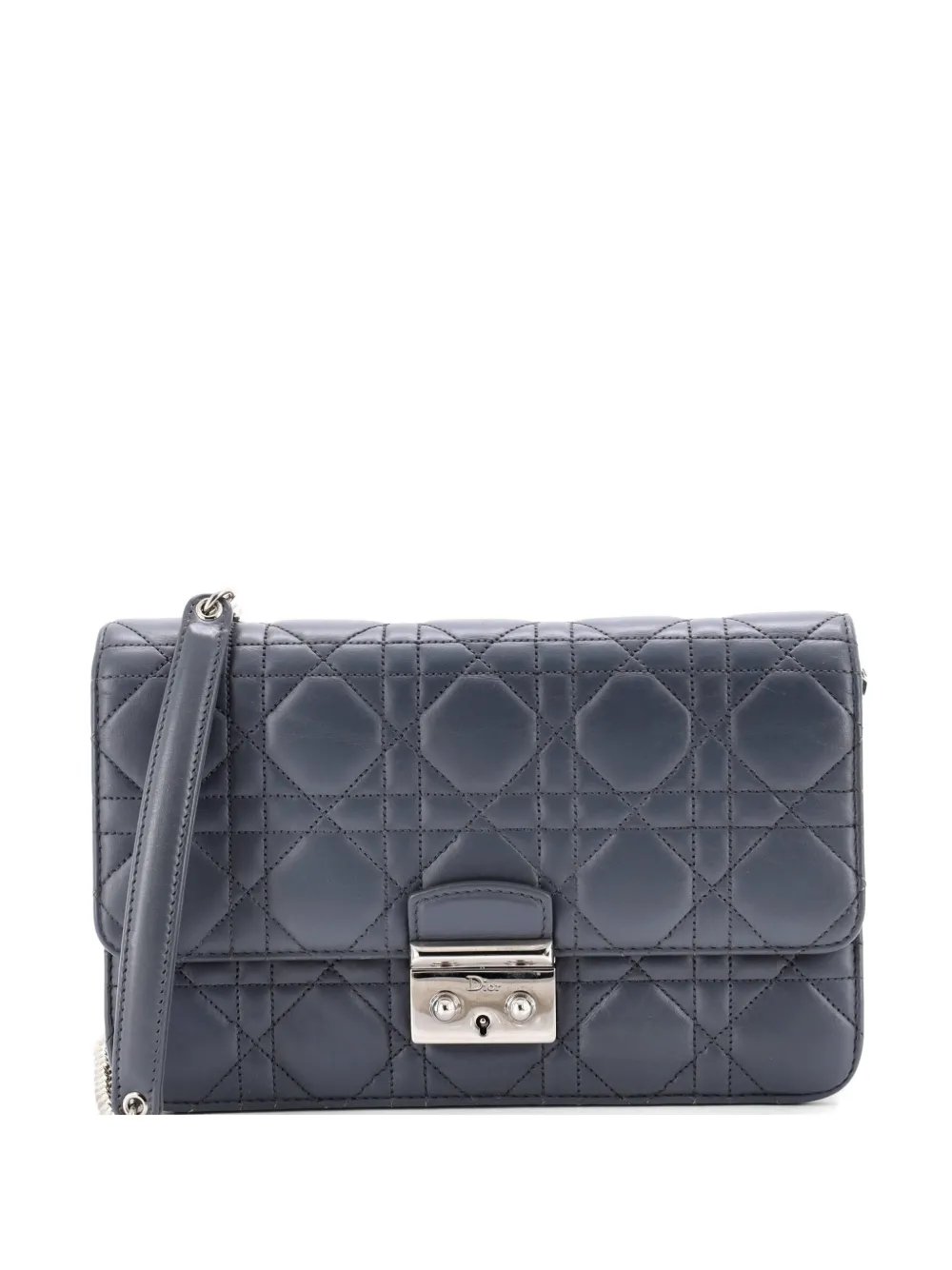 Miss Dior Promenade Pouch Cannage Quilt Lambskin Large crossbody bag