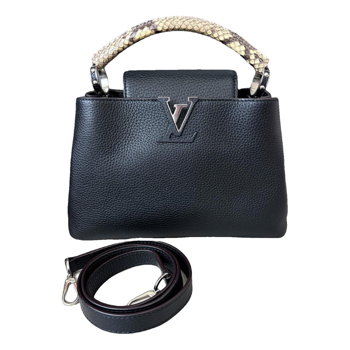 Capucines leather handbag