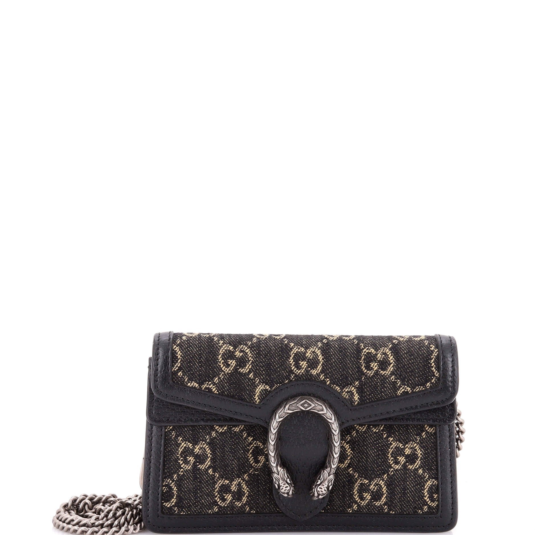Dionysus Bag GG Denim Super Mini