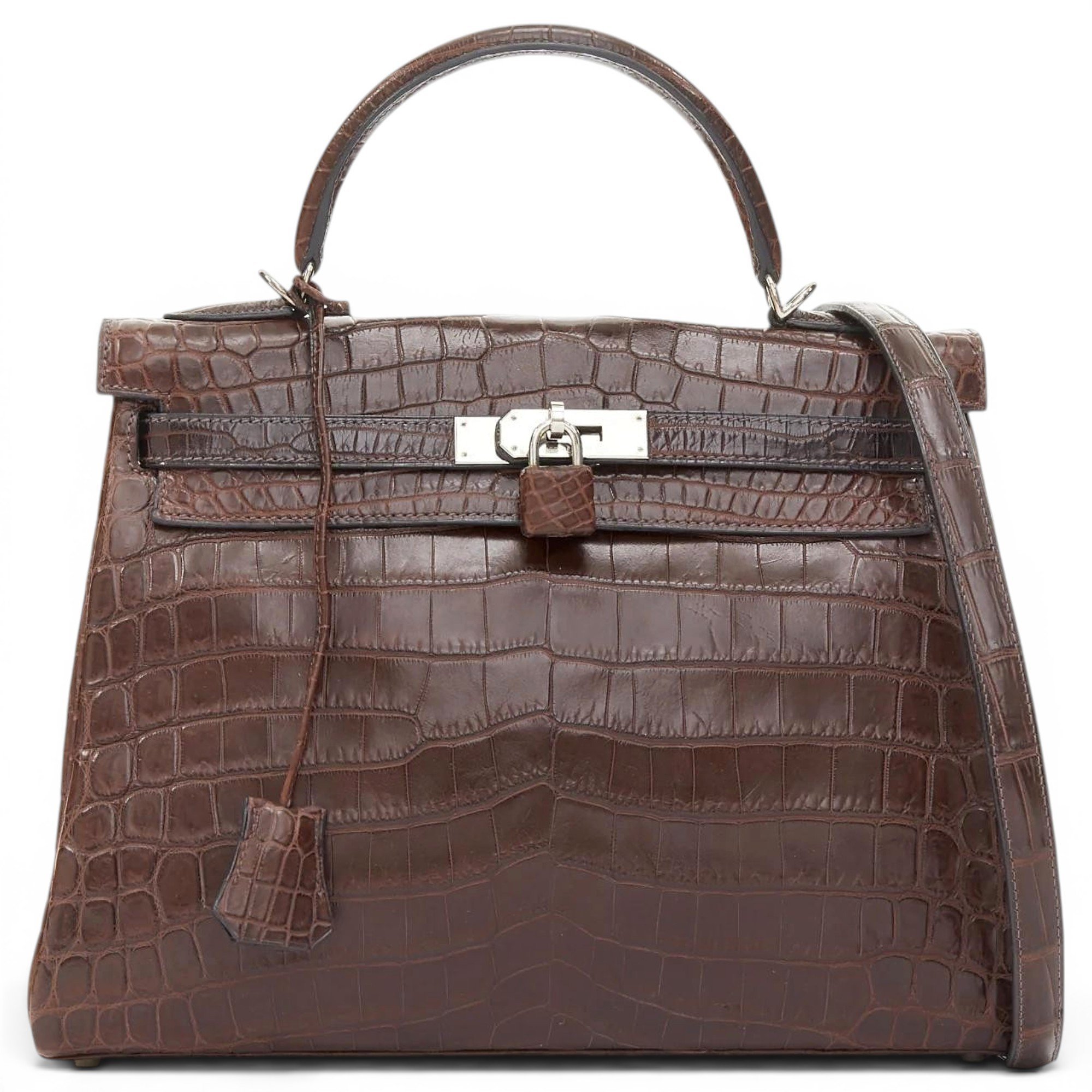 Leather handbag